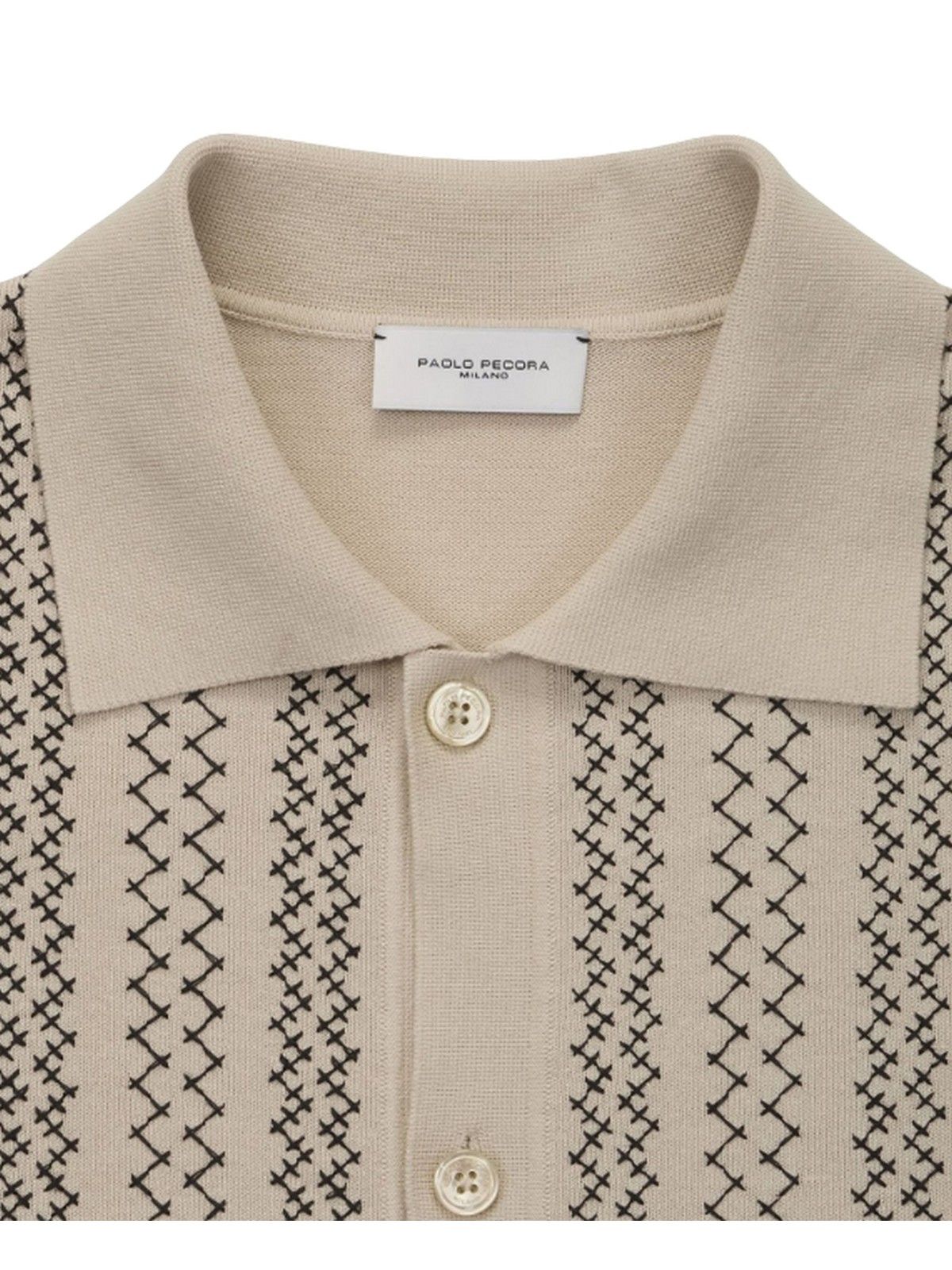 camicie casual uomo paolo pecora - camicia maglia - n.d.