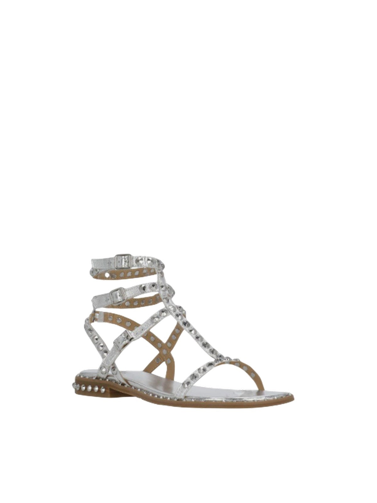 sandali donna ash - combo:h luxor silver/silver - argento