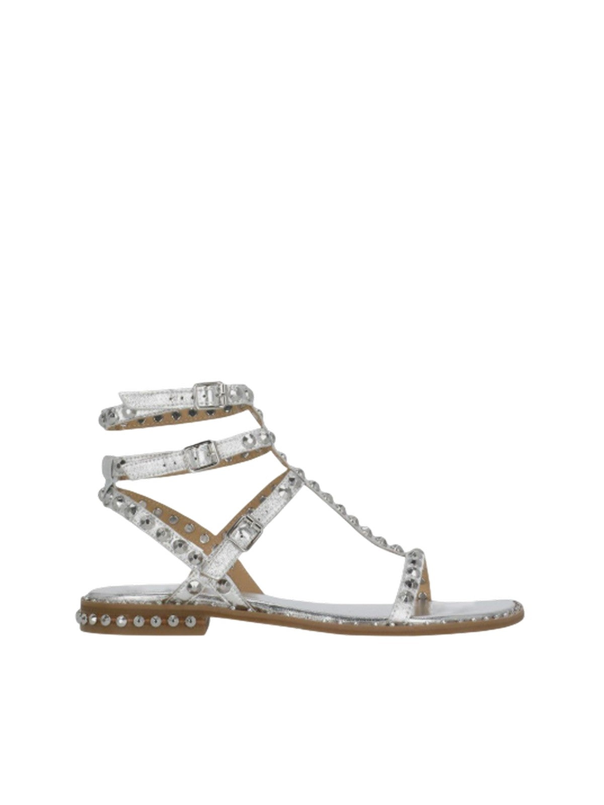 sandali donna ash - combo:h luxor silver/silver - argento