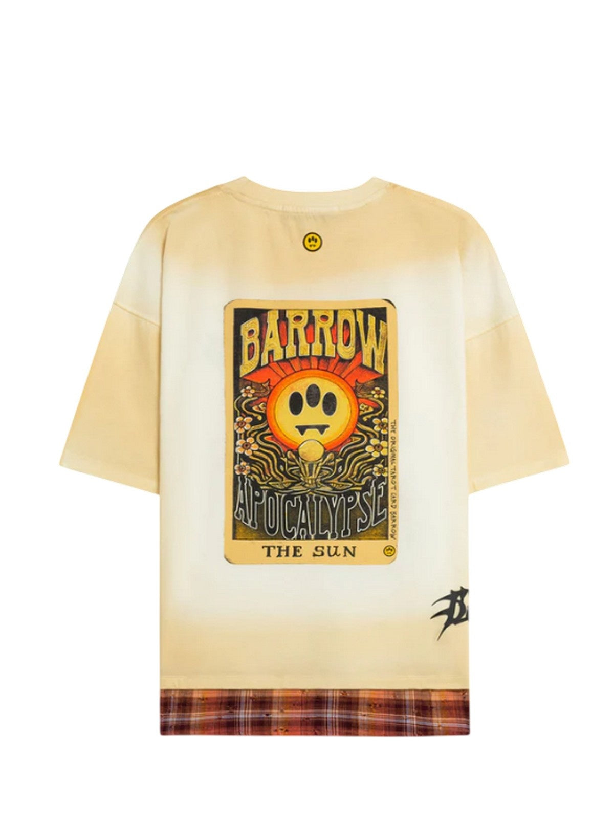 t-shirt unisex barrow - jersey t-shirt - beige