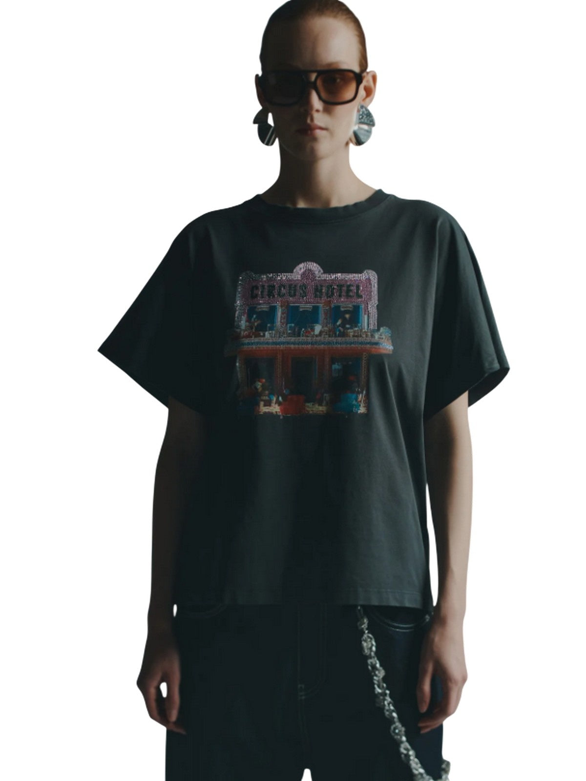 altro (t-shirt, polo e top) donna circus hotel - t-shirt - grigio
