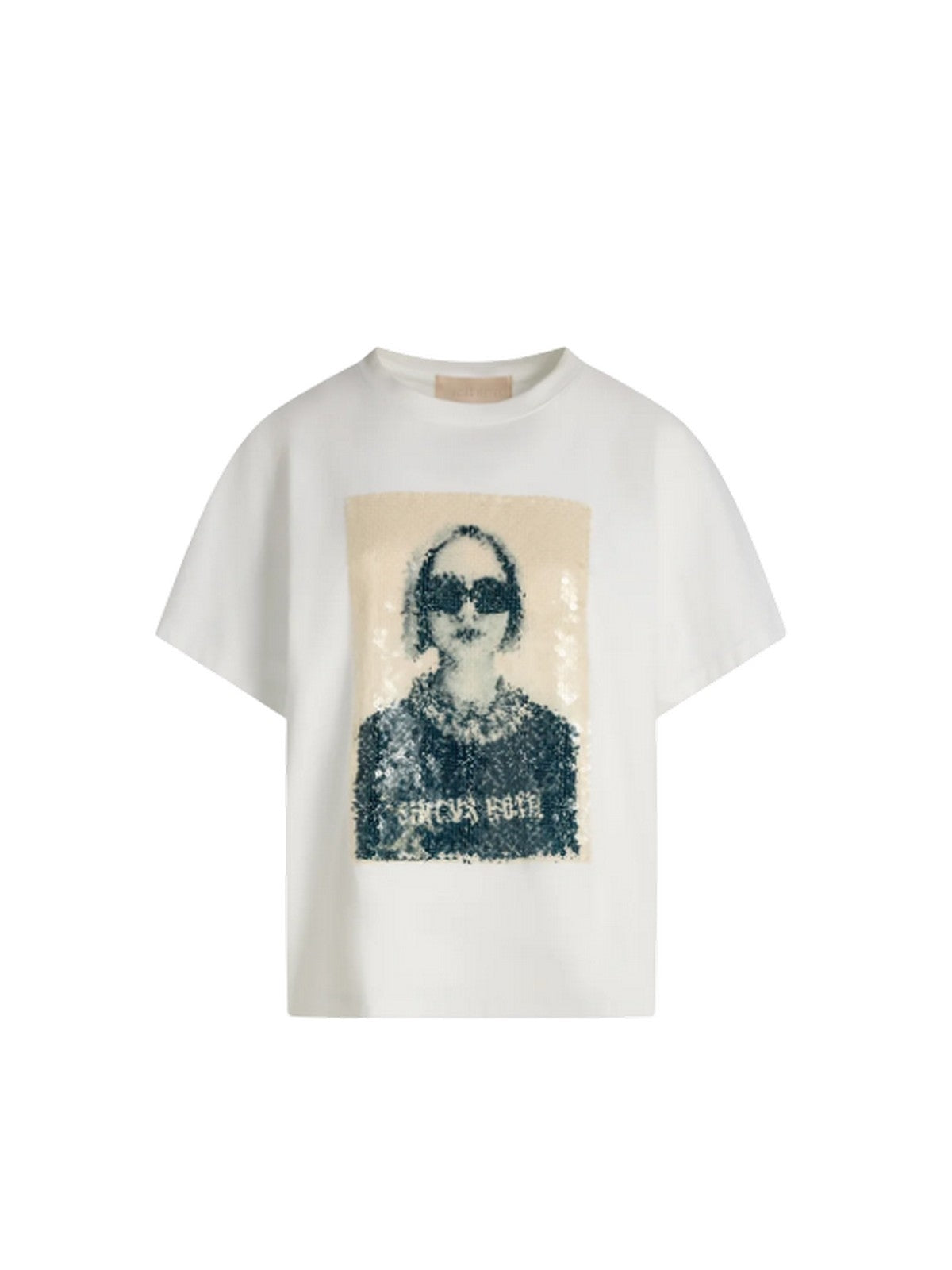 camiseta mujer Circus Hotel - camiseta blanca