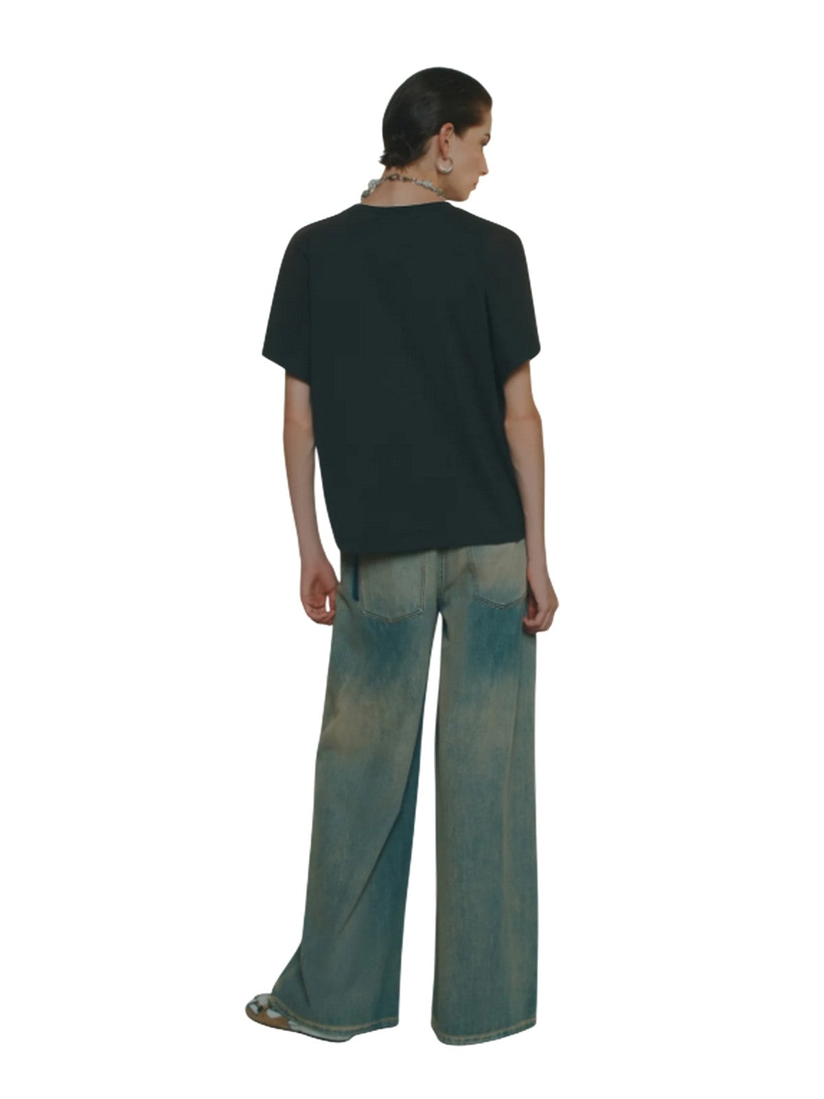 t-shirt donna circus hotel - t-shirt - grigio