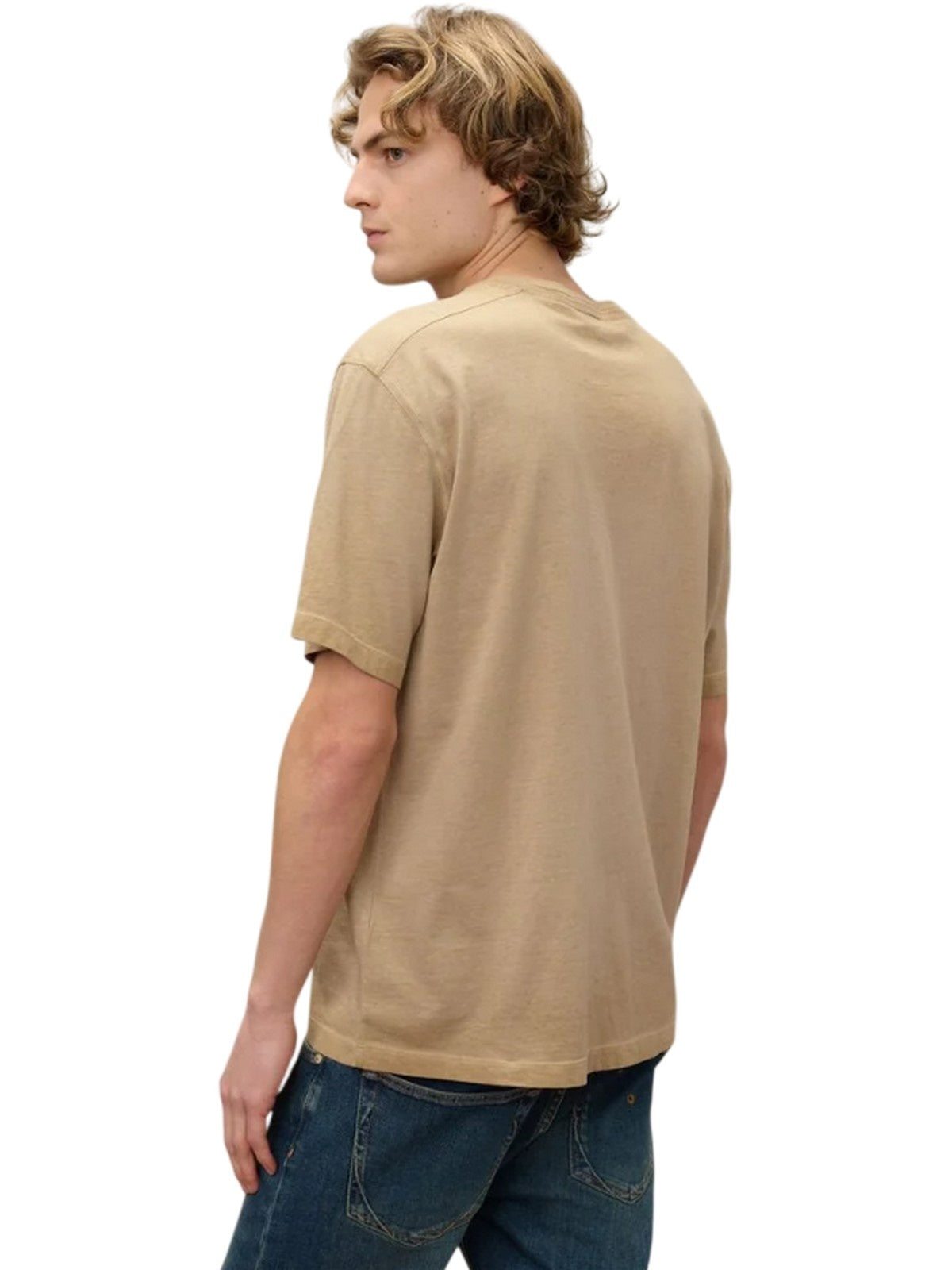 t-shirt uomo blauer - groom - beige
