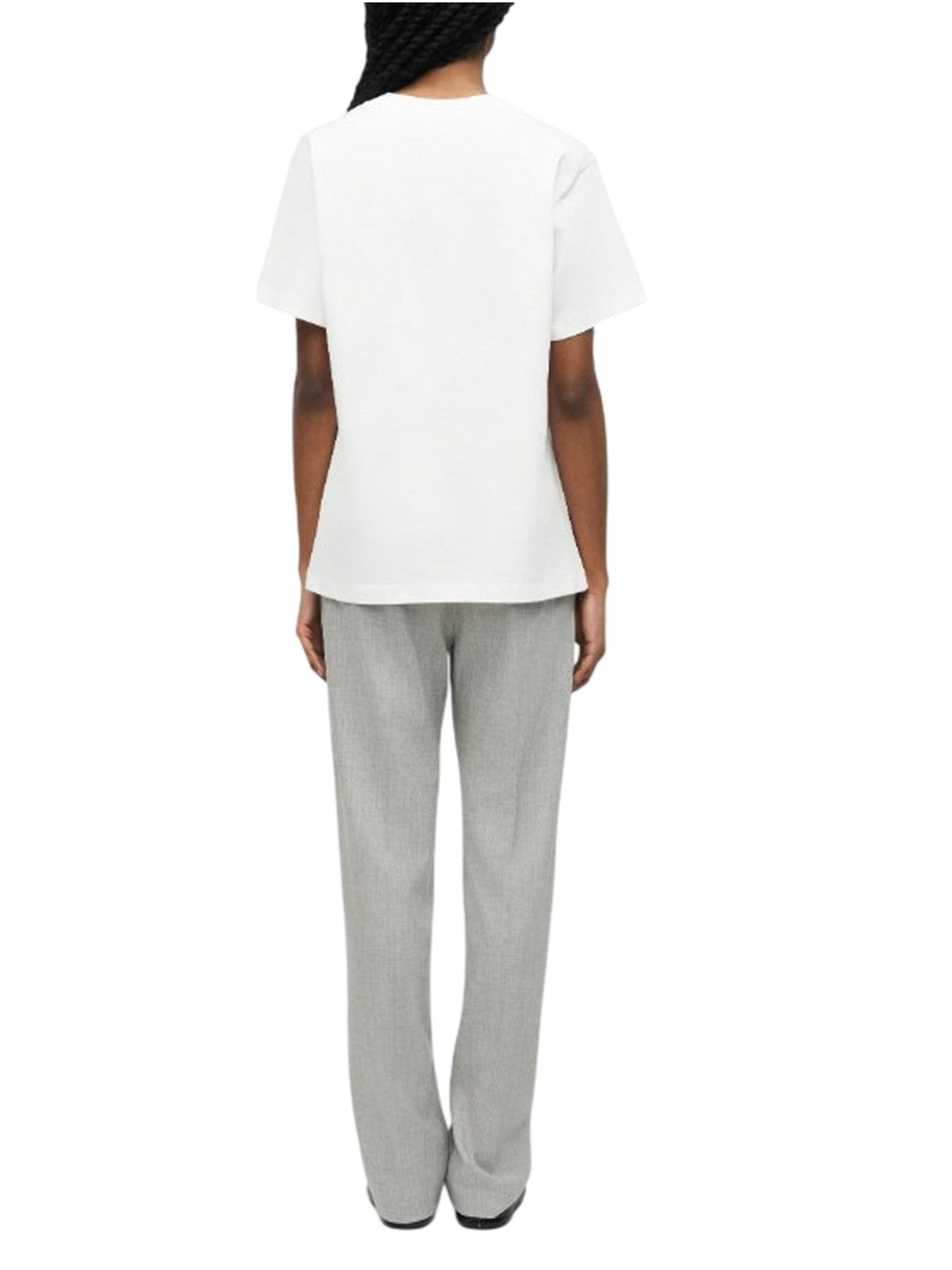 t-shirt donna moschino jeans - t-shirt jersey 20 1 - bianco