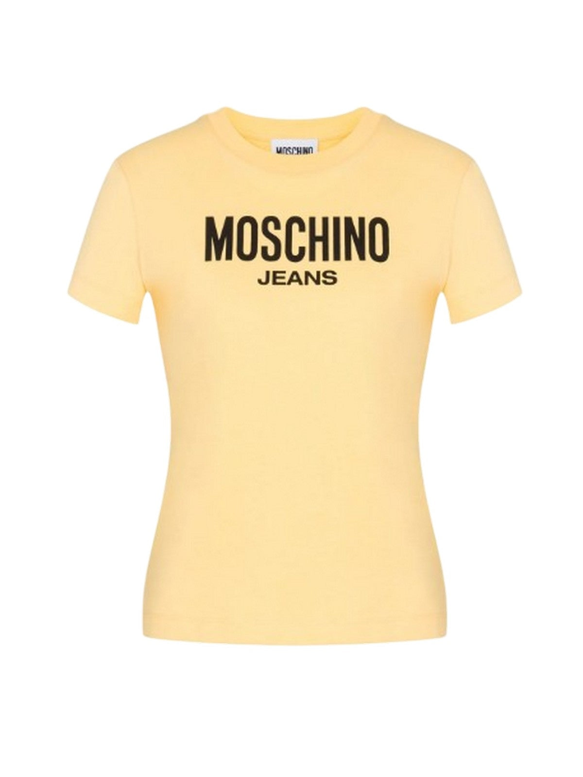 t-shirt donna moschino jeans - t-shirt jersey 20 1 - giallo