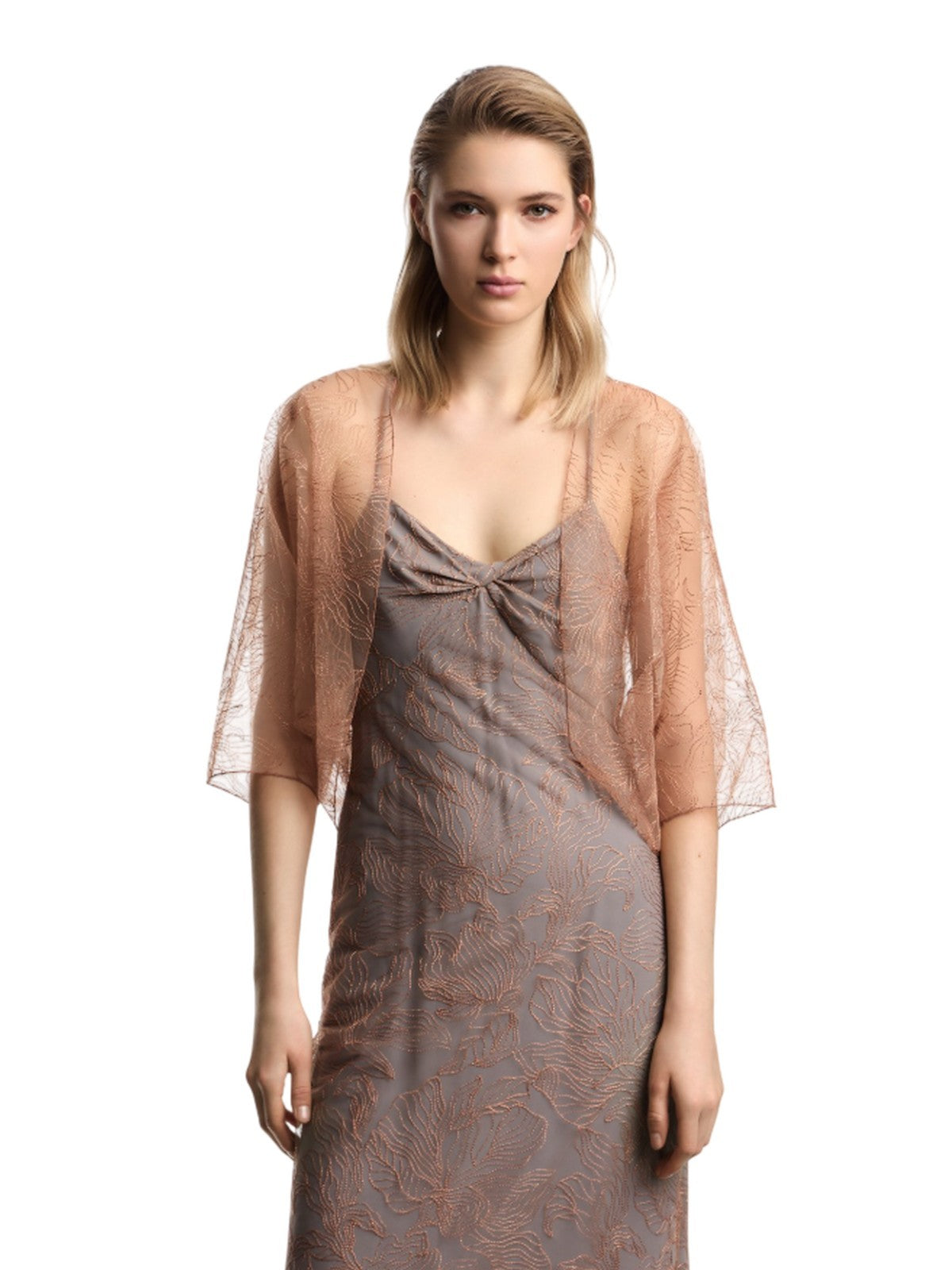 poncho e mantelle donna emporio armani - mantellina cape - beige