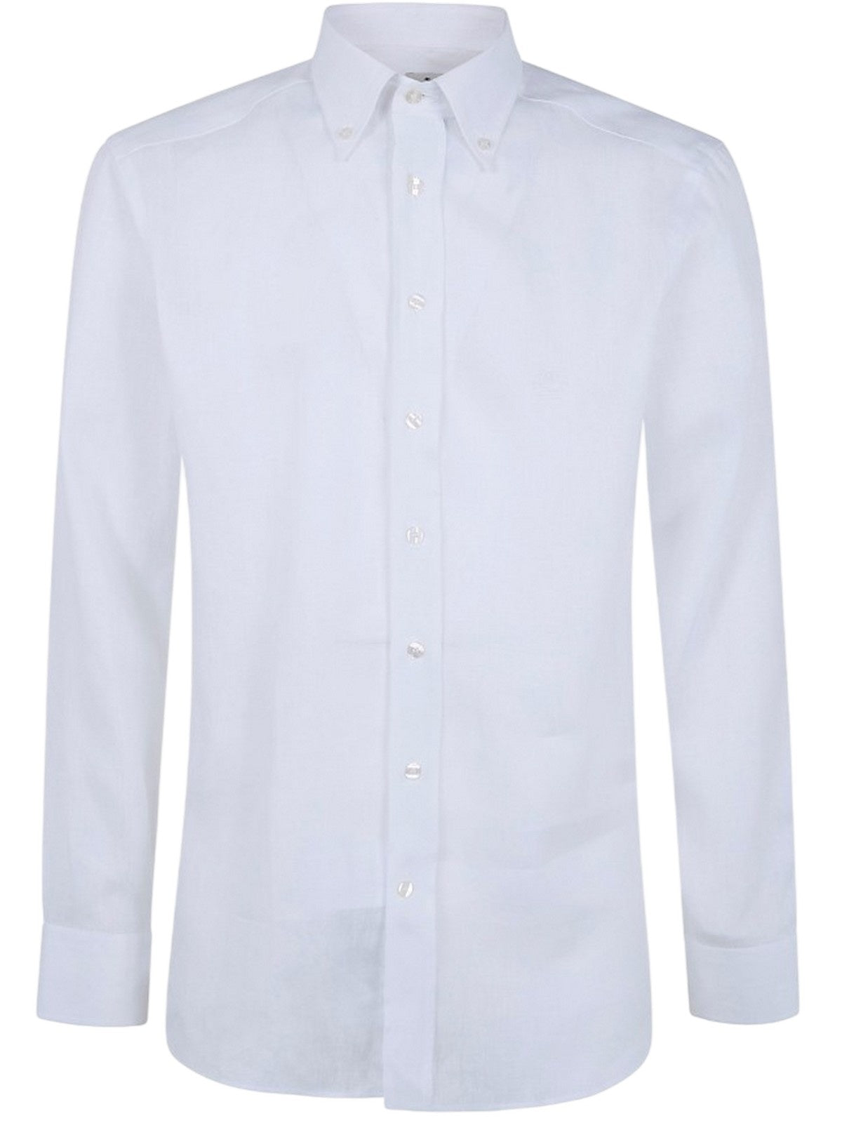 lässig Shirts Mann Etro - Hemd roma logo bd - weiß
