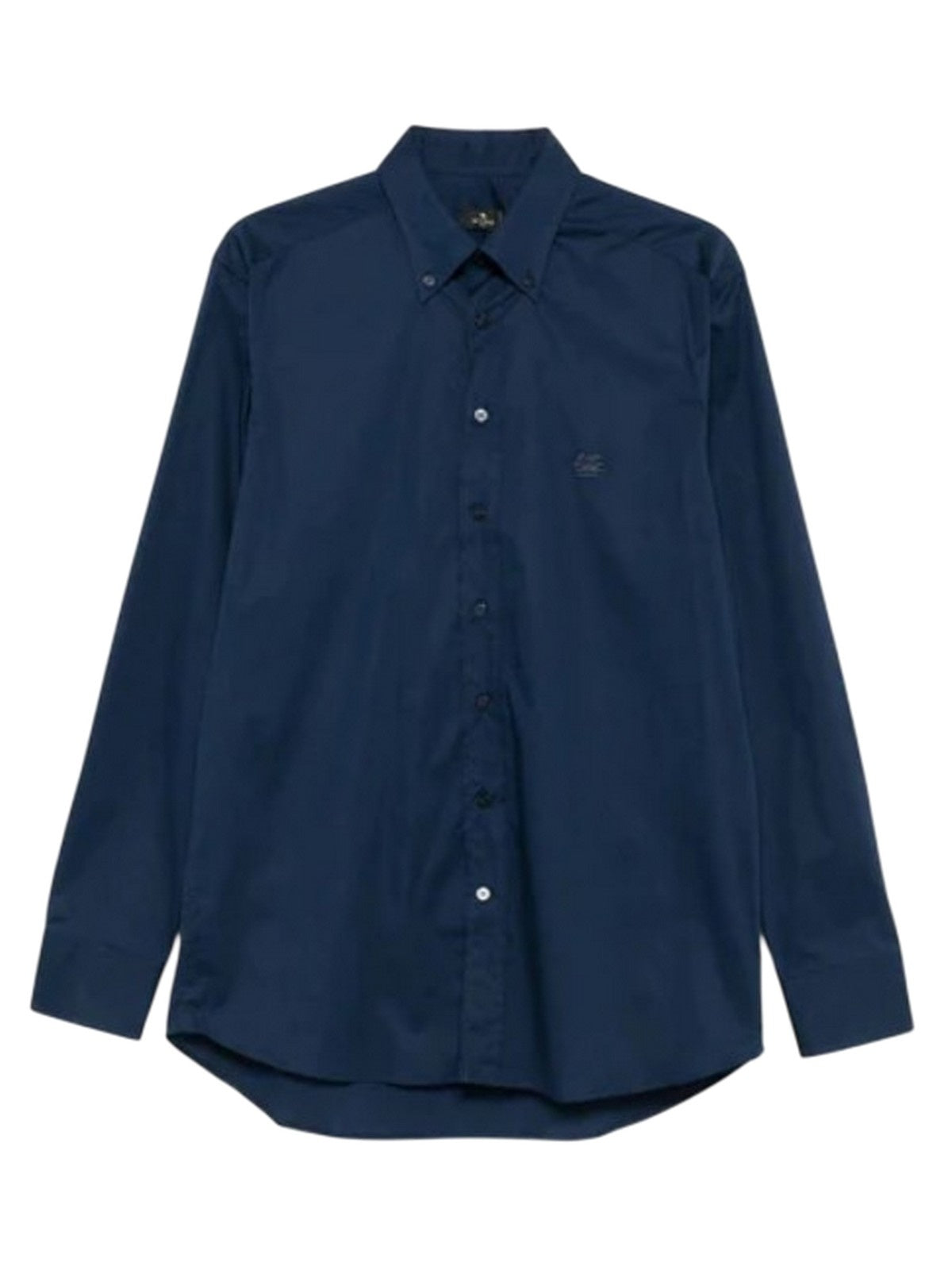 chemises décontractées homme Etro - logo roma chemise - bleu