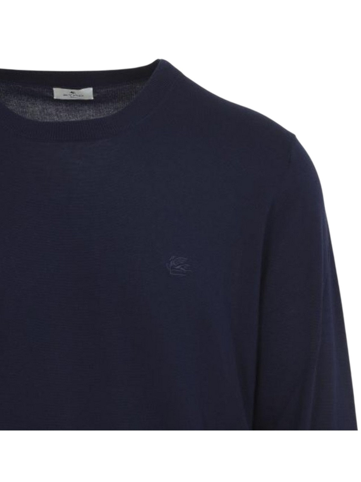 Men's sweaters Etro - knitted c-neck - blue