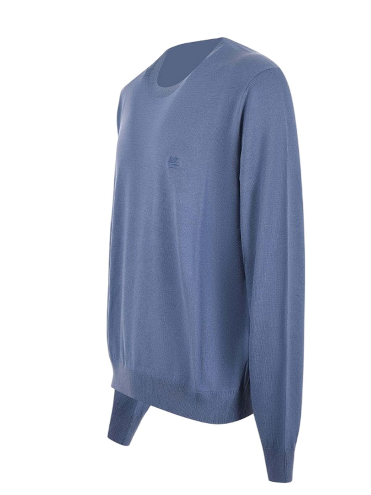 Men's sweaters Etro - knitted c-neck - blue