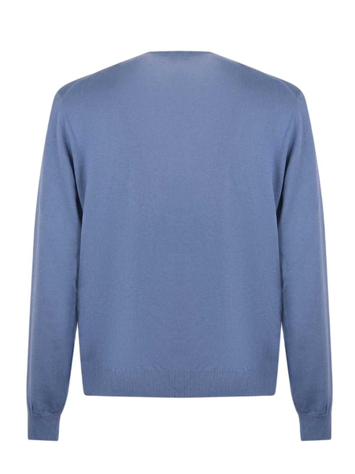 Men's sweaters Etro - knitted c-neck - blue