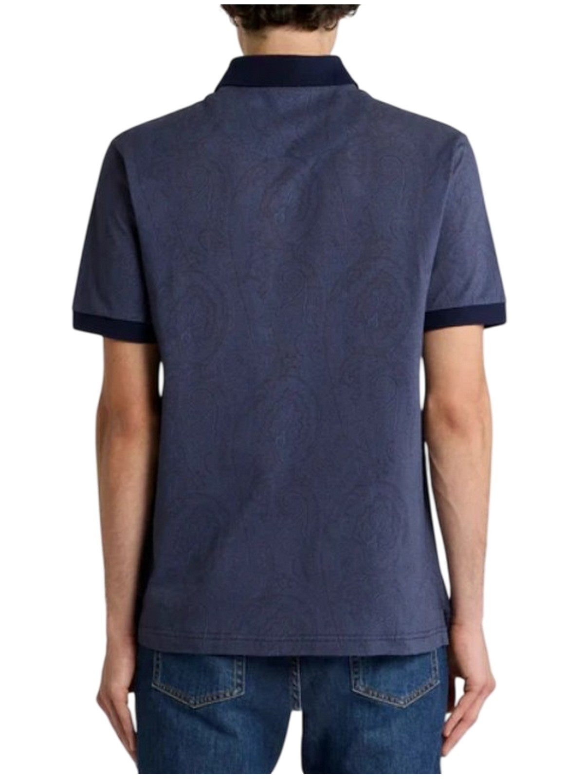 Hombre polo Etro - roma pole - azul