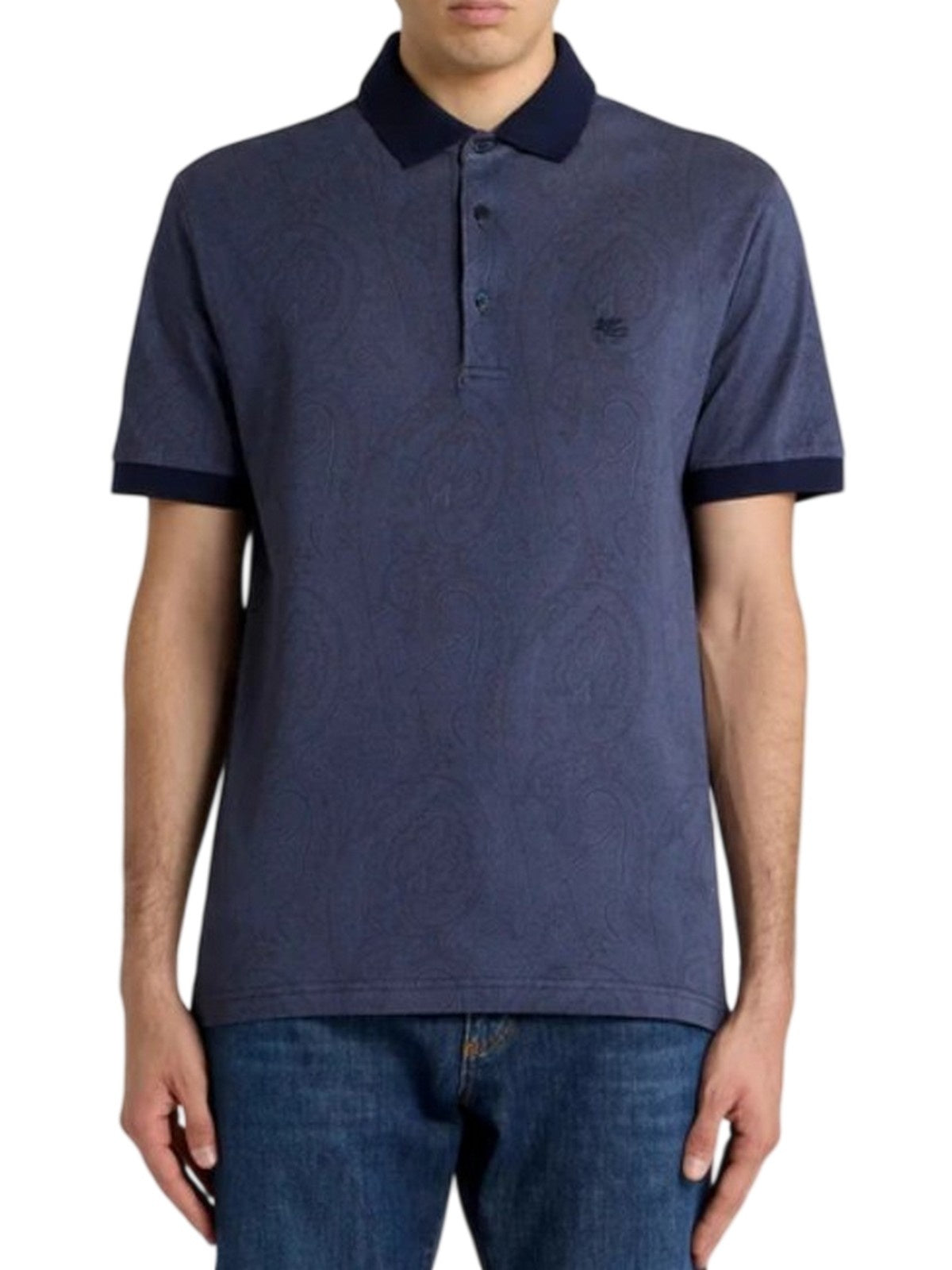 Hombre polo Etro - roma pole - azul