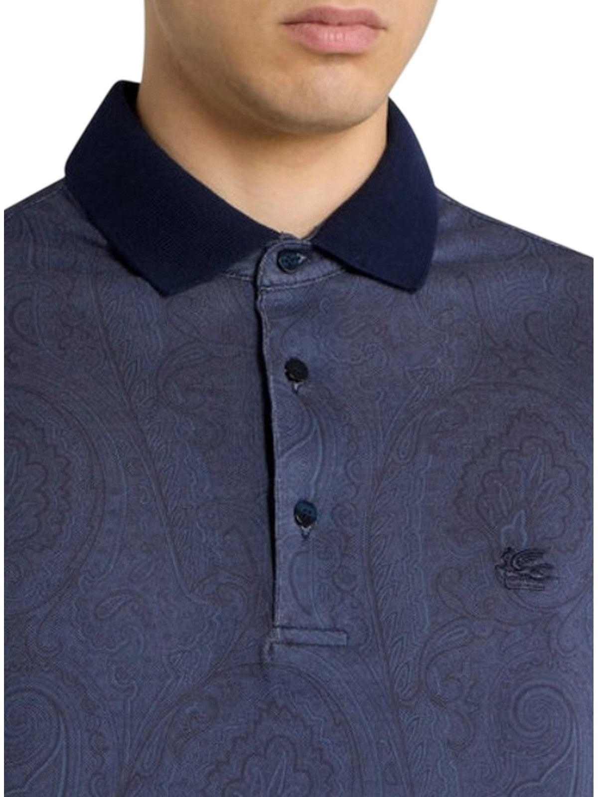 Hombre polo Etro - roma pole - azul