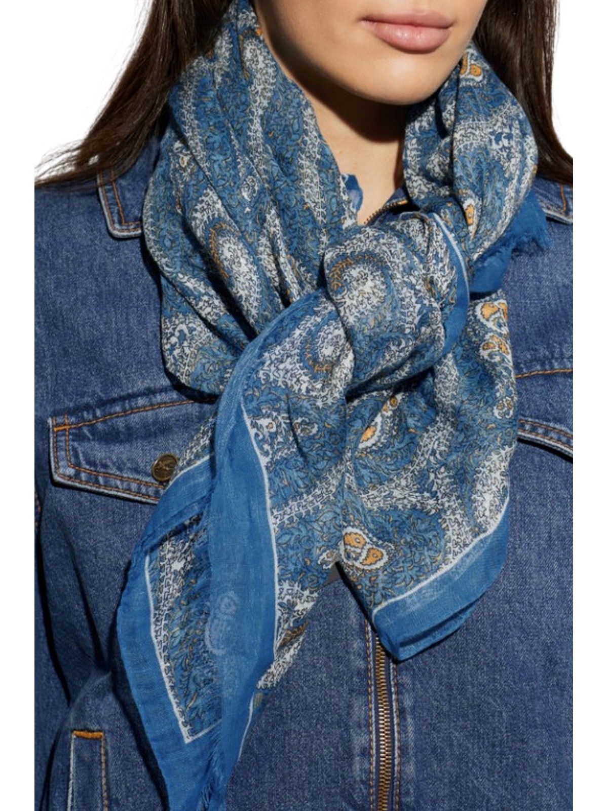 bufandas mujer Etro - bufanda de mujer o feo - multicolor