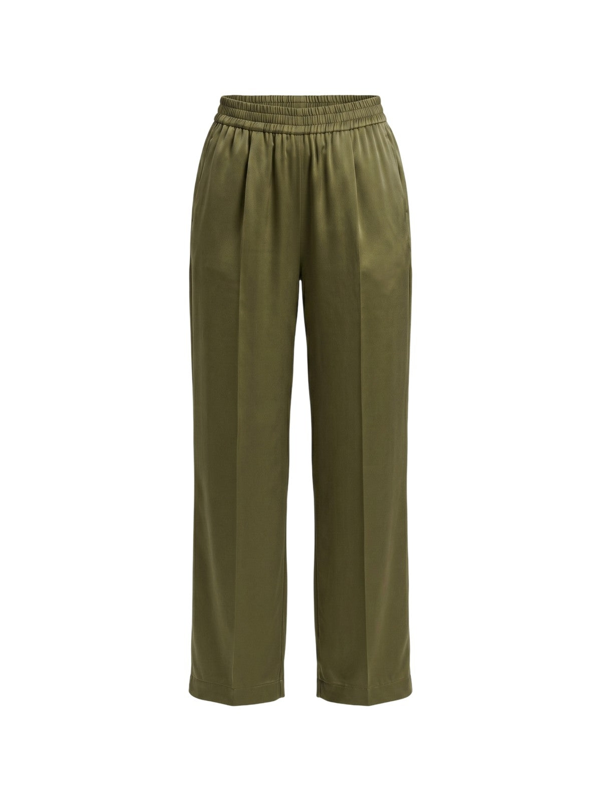Pantalón de mujeres Maria Bellentani - pantalón con elástico - verde militar