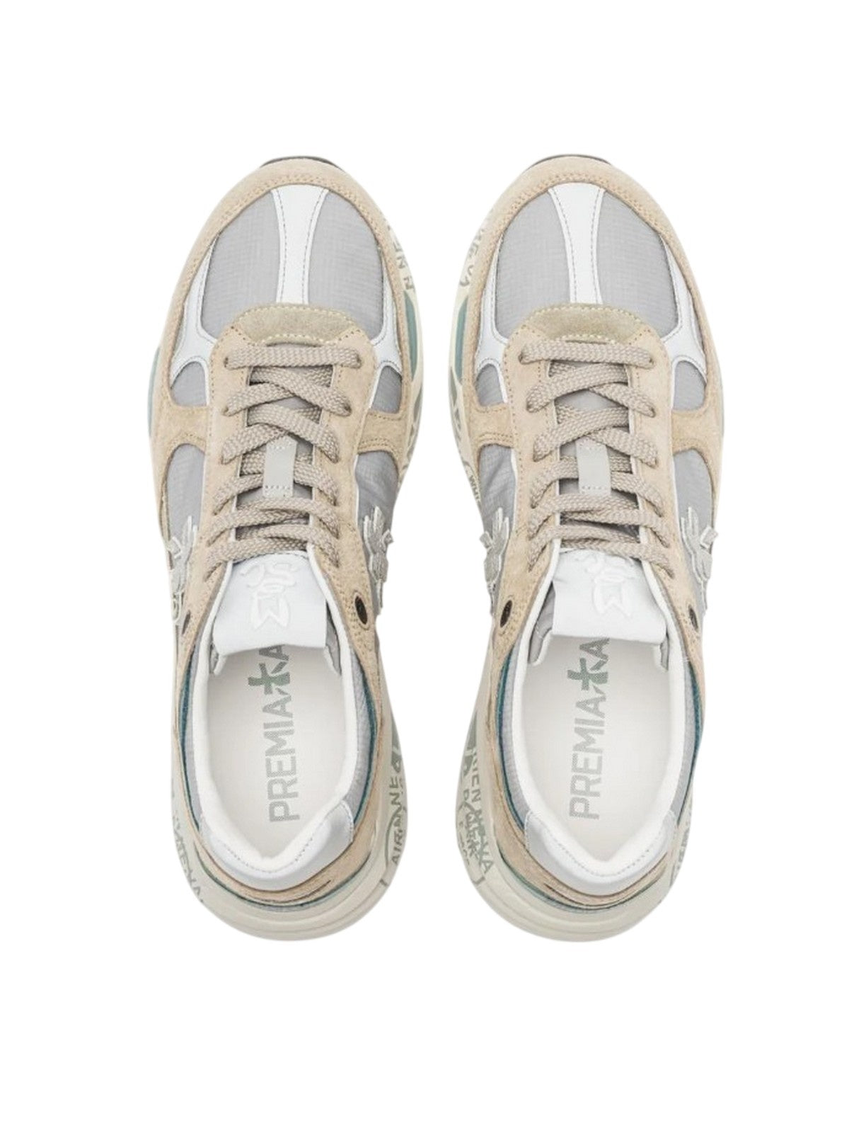 sneaker man Premiata - laced shoe - beige