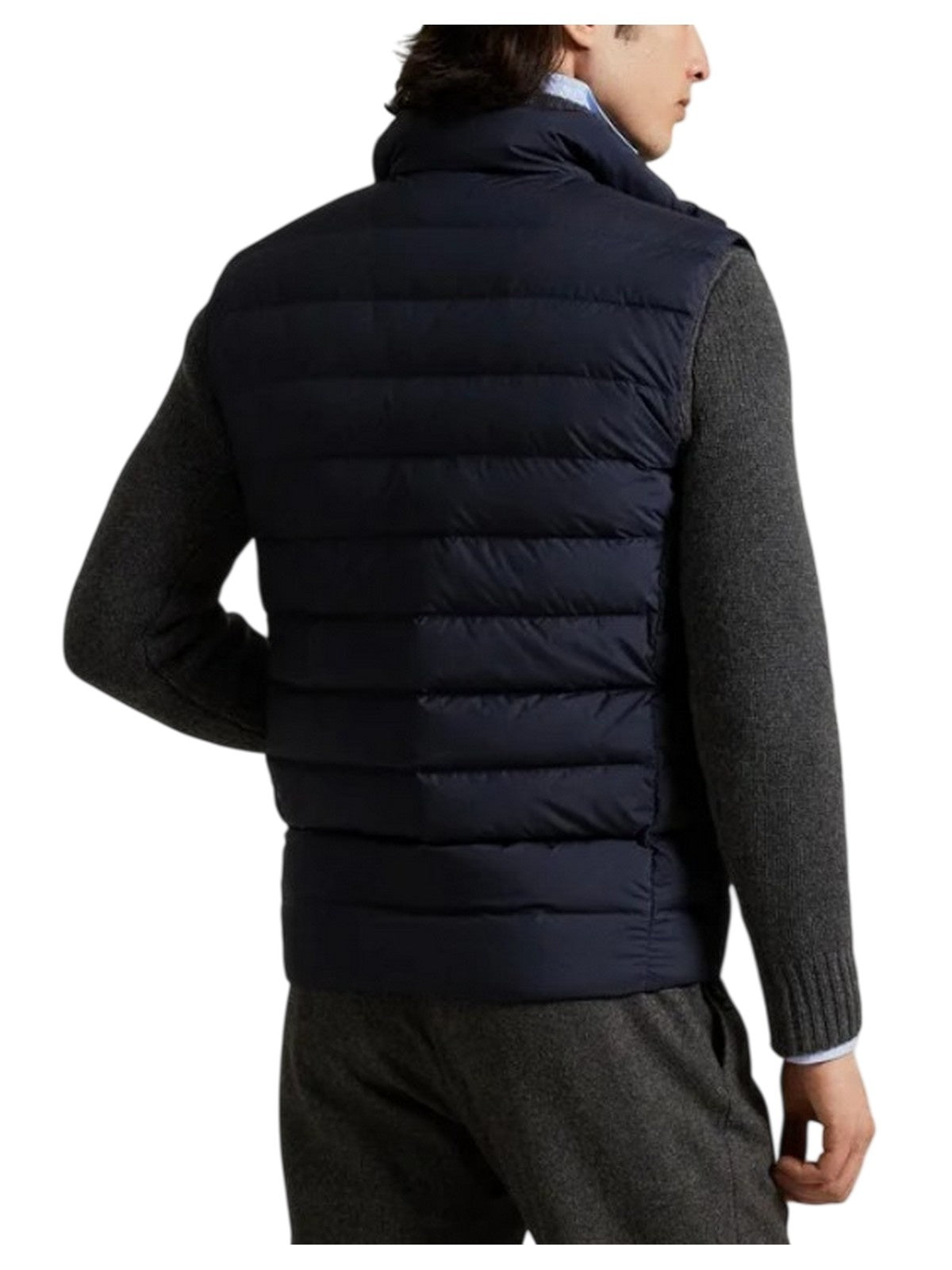 men's vest Ralph Lauren - the colden packable down vest - blue