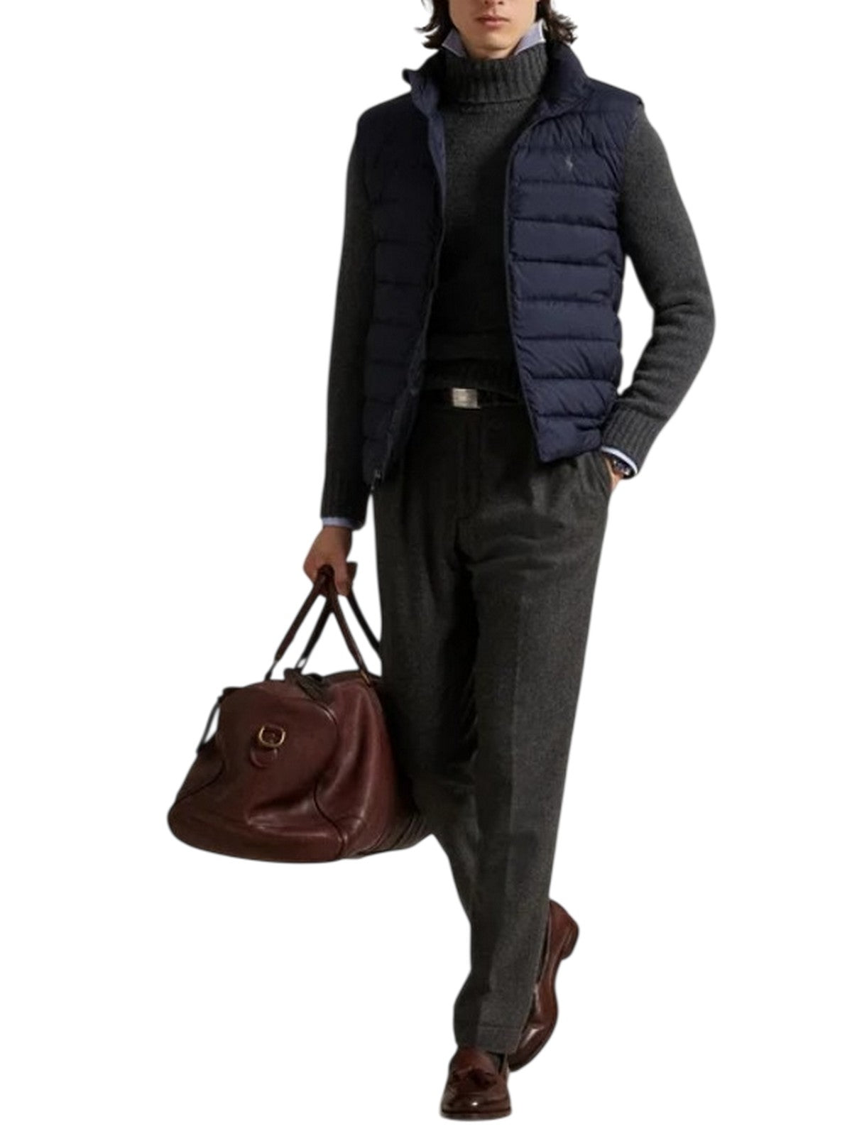 men's vest Ralph Lauren - the colden packable down vest - blue