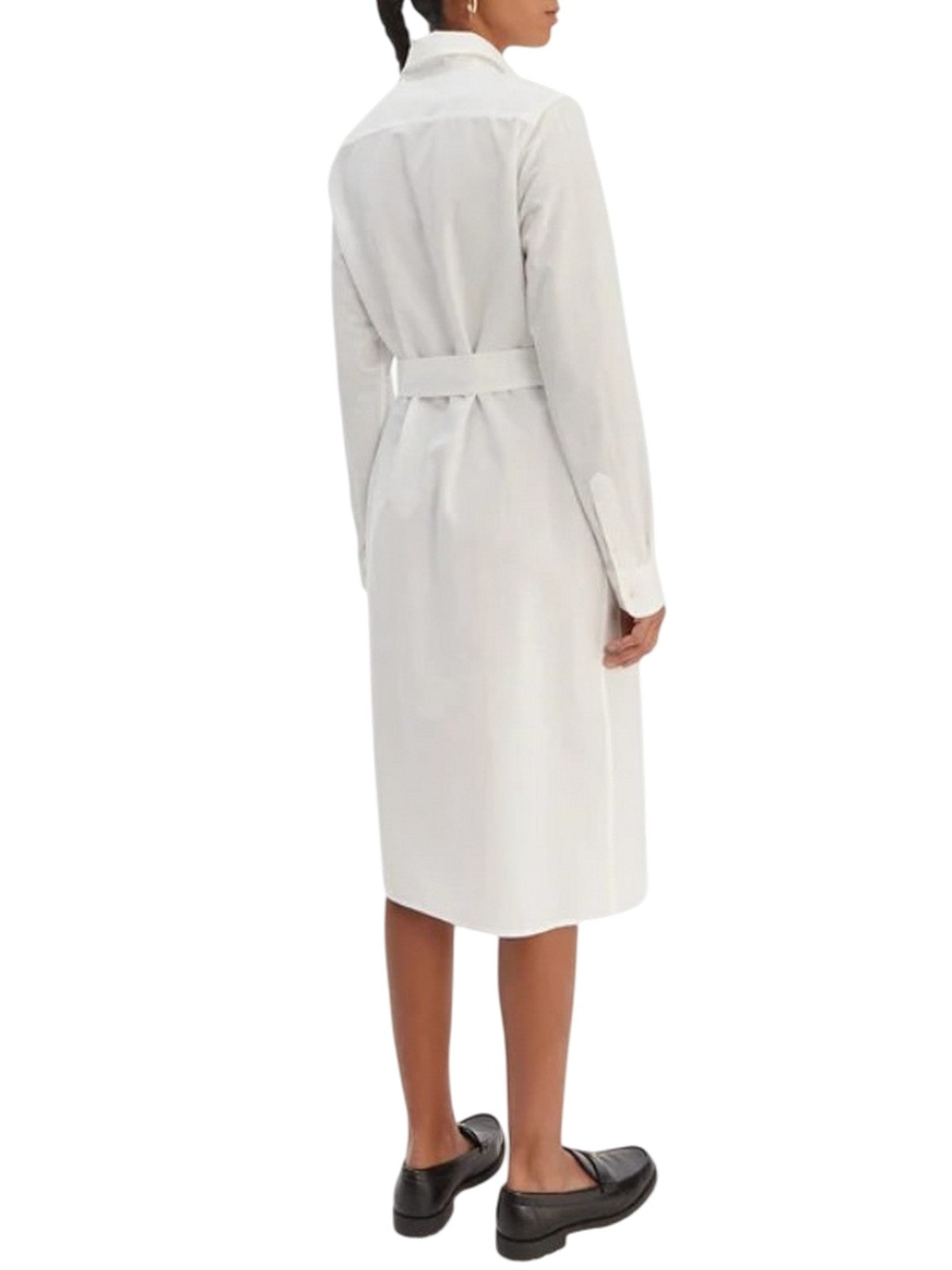ropa casual mujer Ralph Lauren - vestido de camisa tejido - blanco