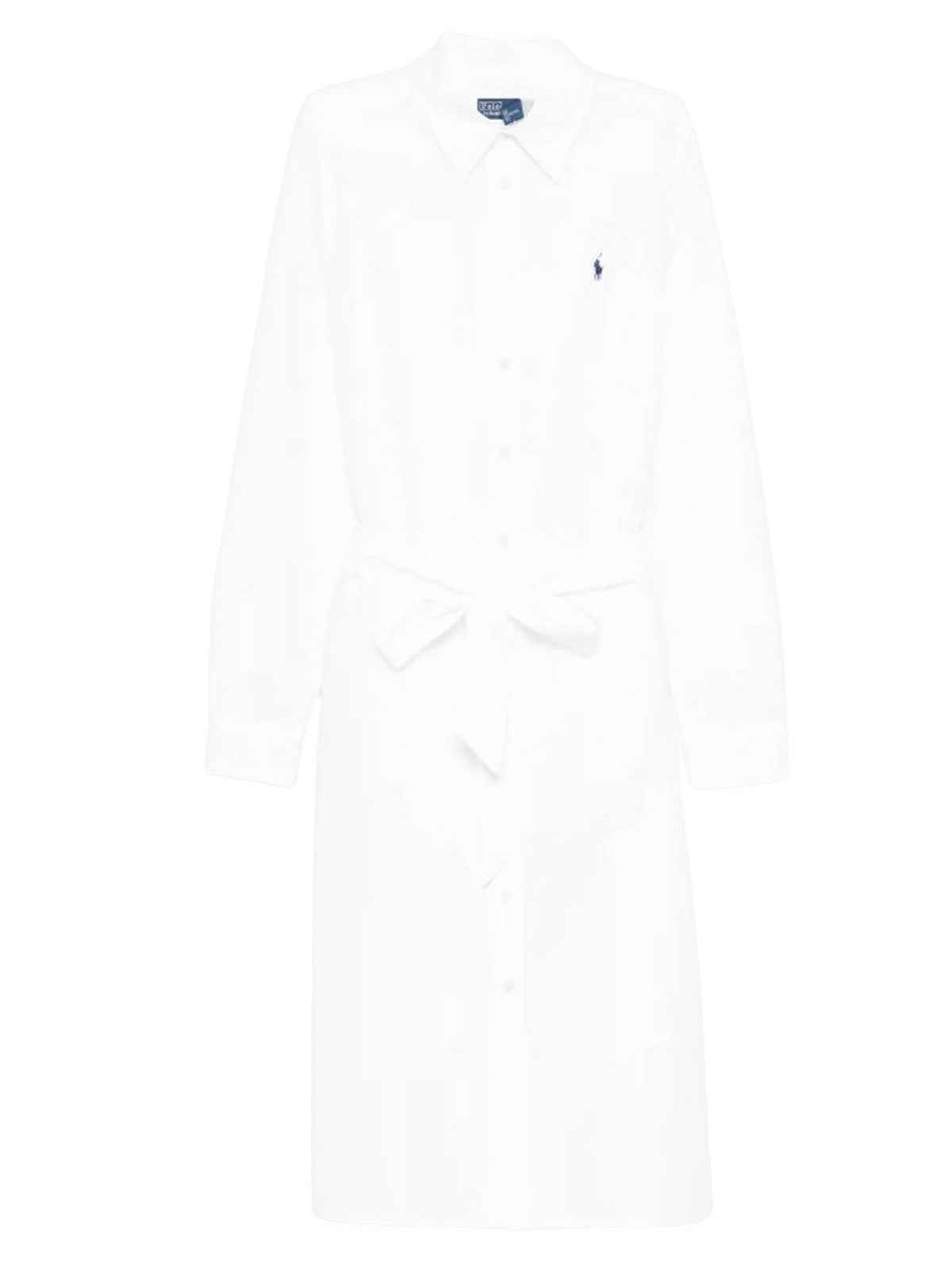 ropa casual mujer Ralph Lauren - vestido de camisa tejido - blanco