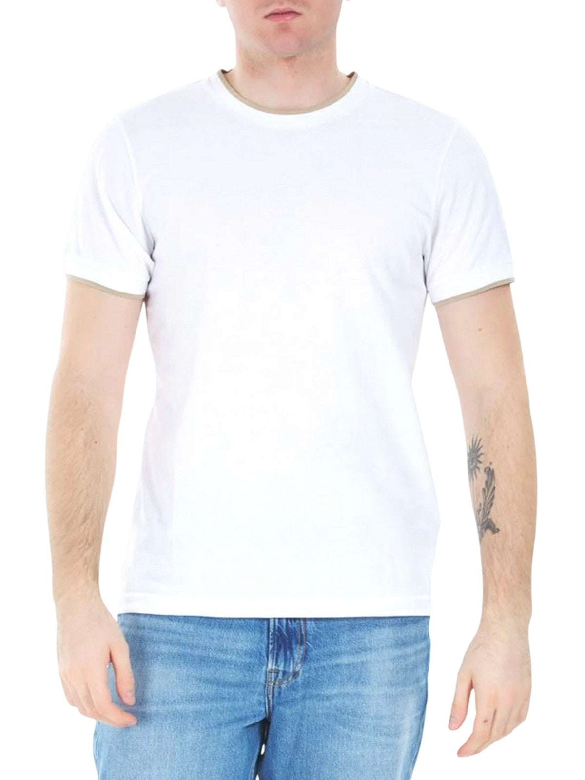t-shirt uomo colmar - t-shirt monday - bianco