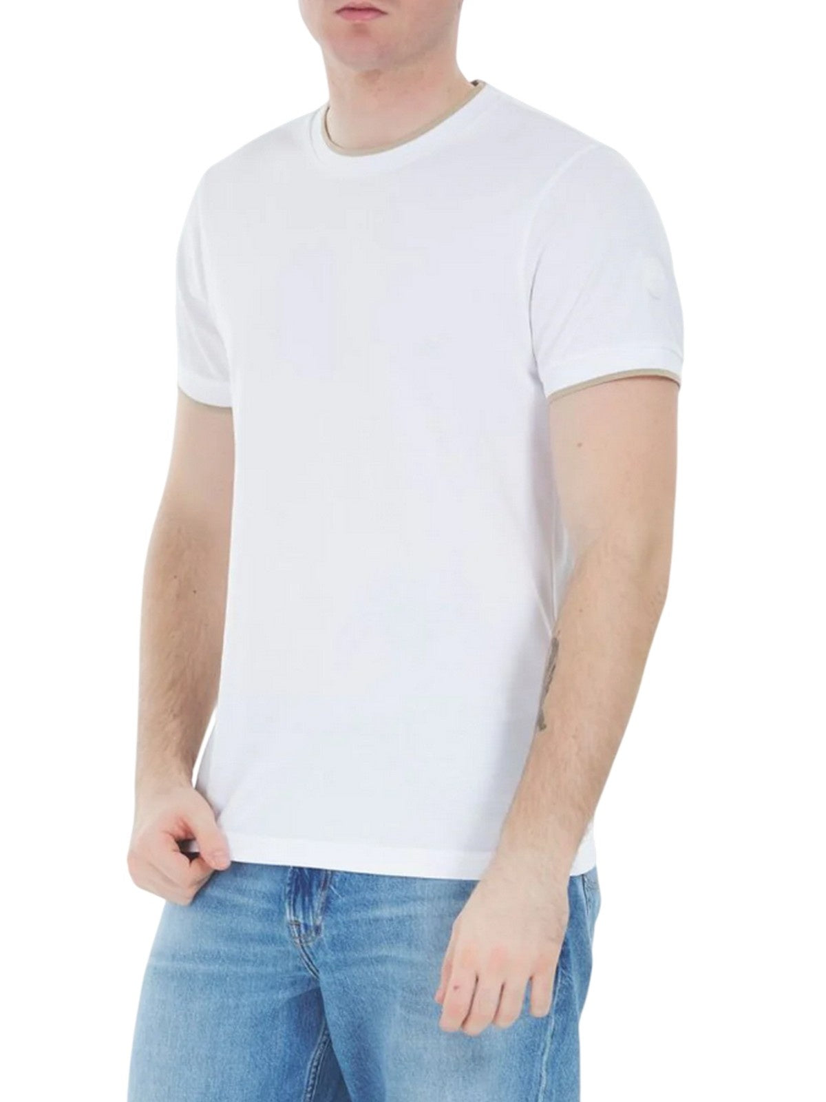 t-shirt uomo colmar - t-shirt monday - bianco