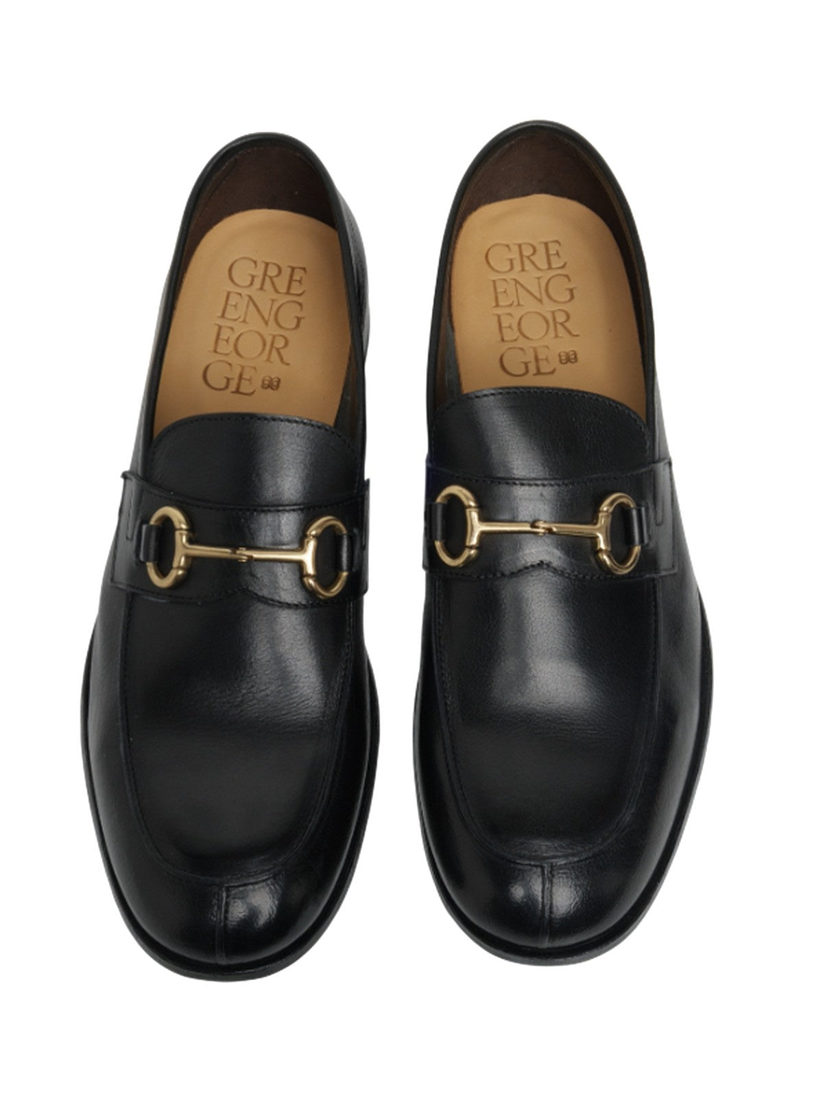 scarpe stringate basse uomo green george - rustic 20/cuoio - nero