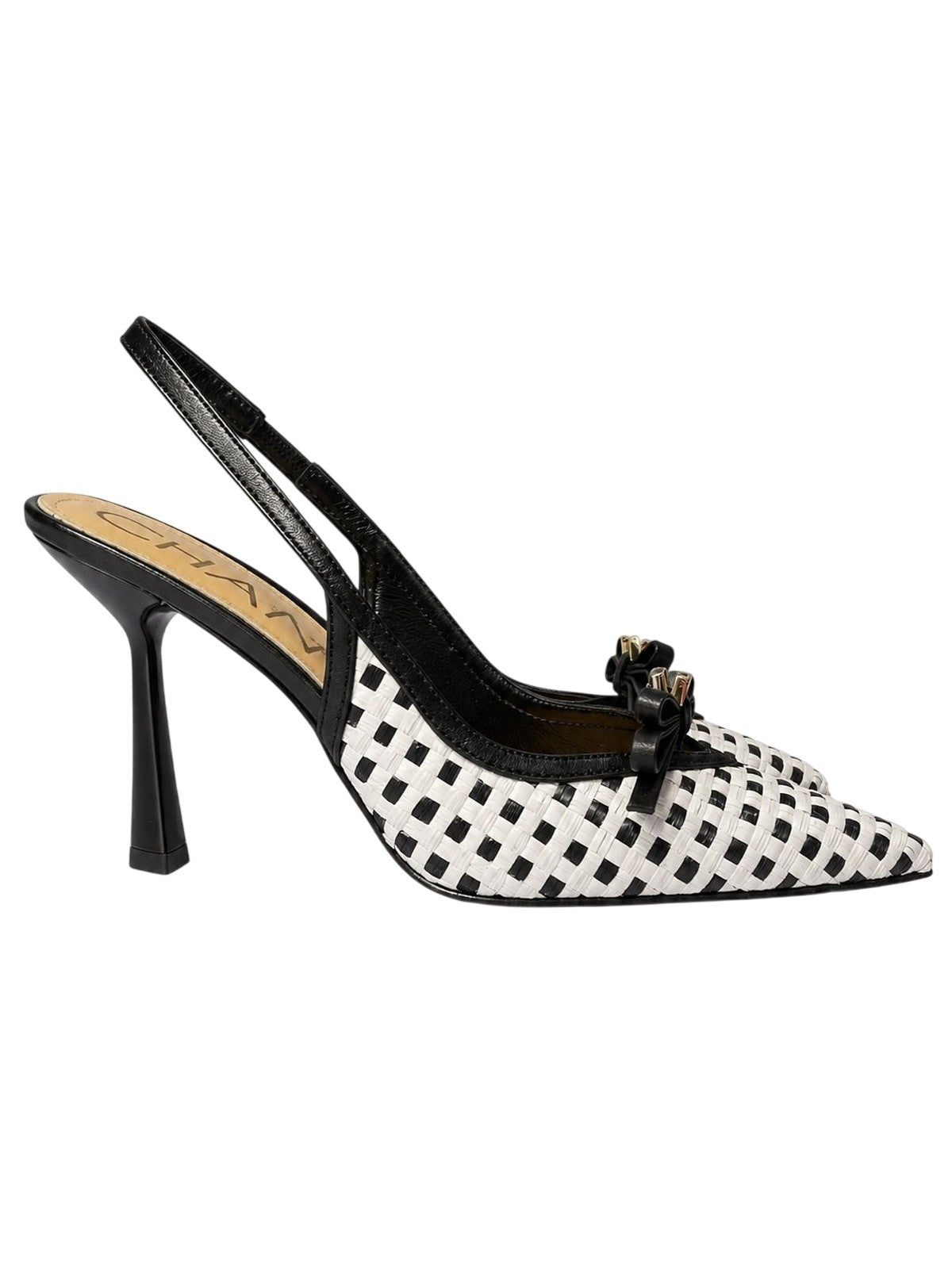 Zapatos de tacón femenino Chantal 1962 - gorro negro - negro