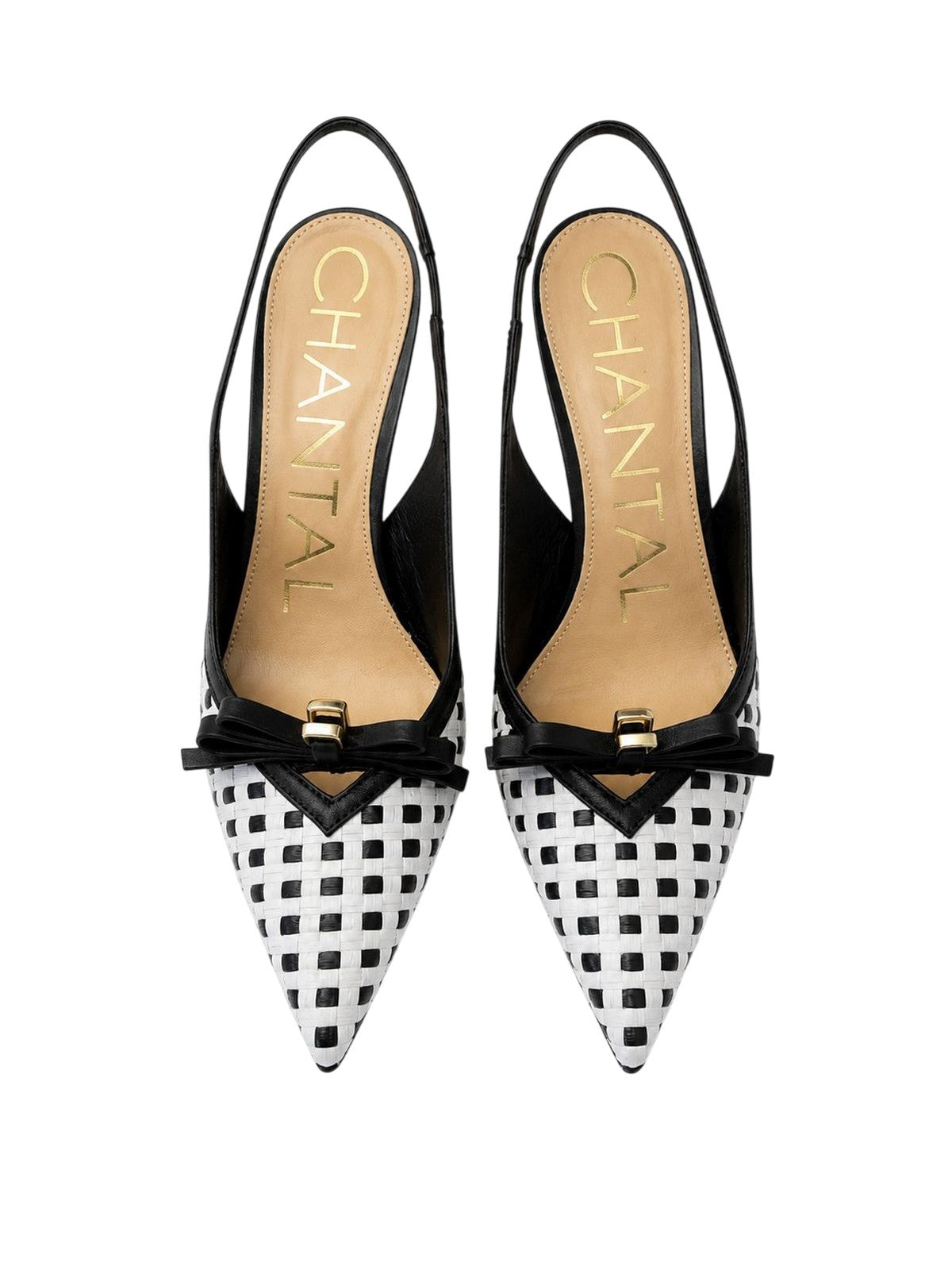 Zapatos de tacón femenino Chantal 1962 - gorro negro - negro