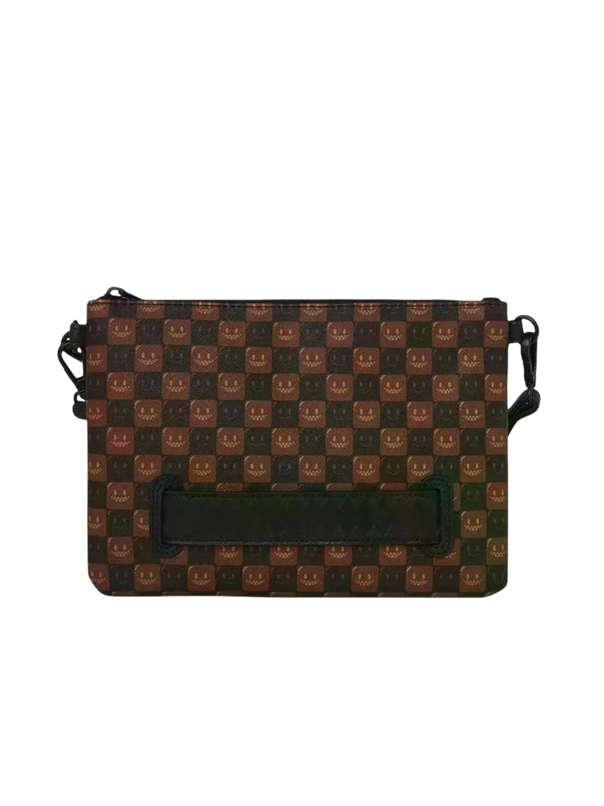 Unisex clutch Sprayground - sharks in paris bubble brown check crossoverclutch