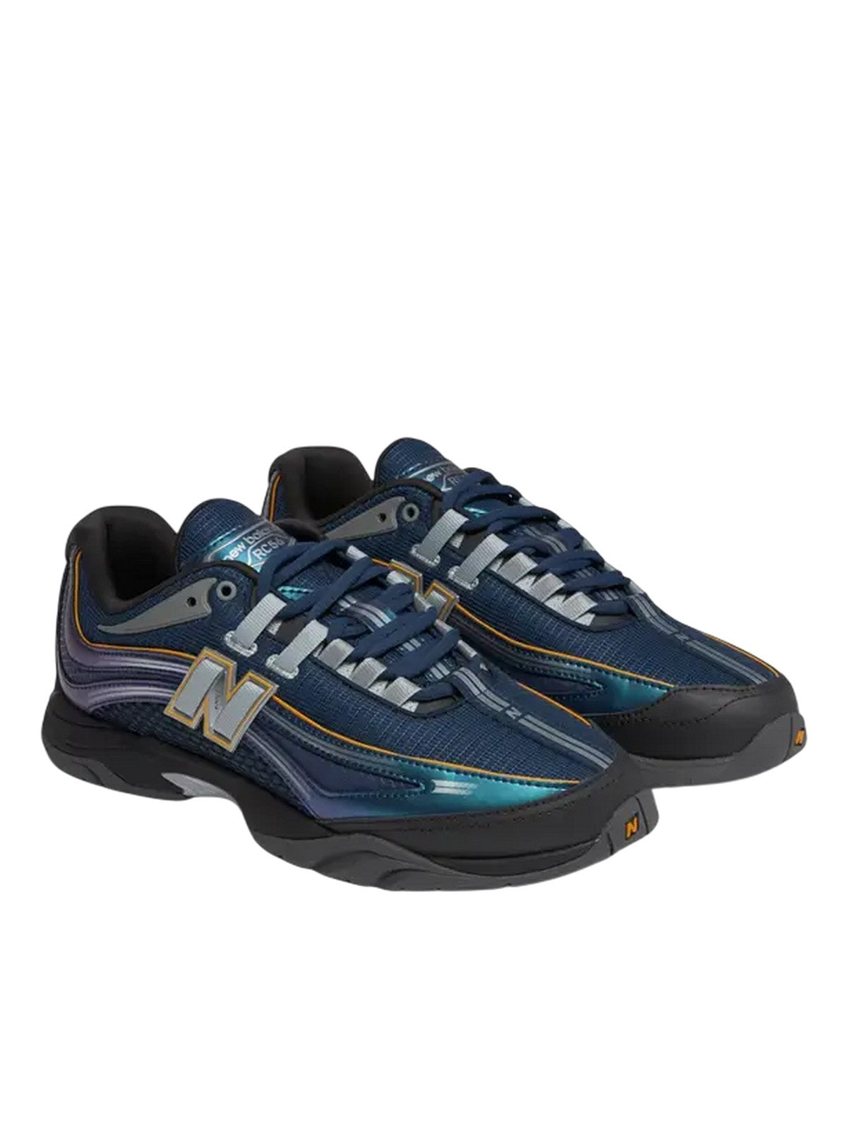 sneaker unisex new balance - scarpa lifestyle unisex leather synthetic - blu