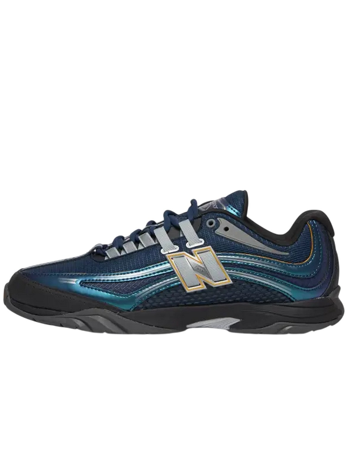 sneaker unisex new balance - scarpa lifestyle unisex leather synthetic - blu