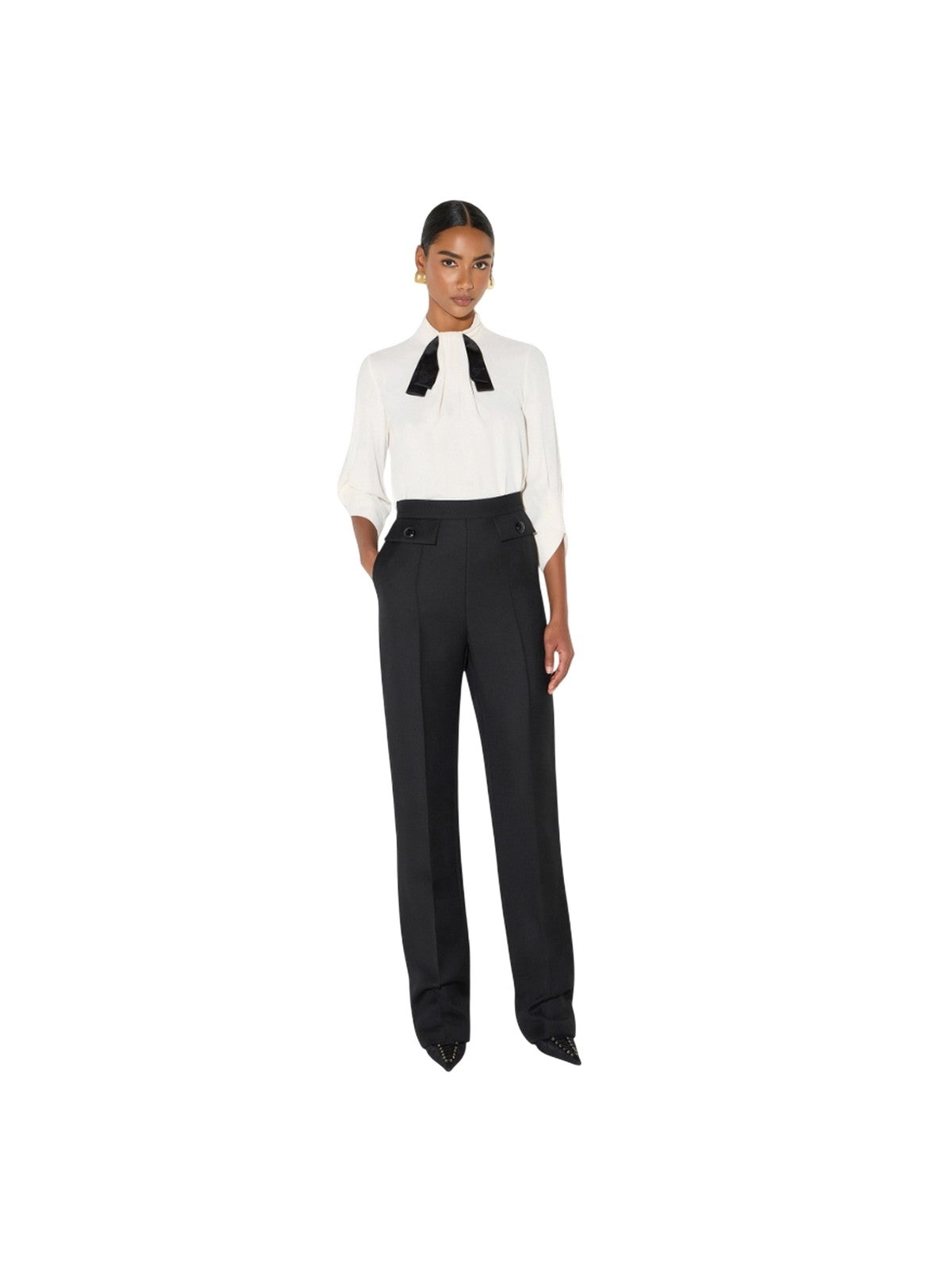 bluse e camicie donna elisabetta franchi - camicia - avorio