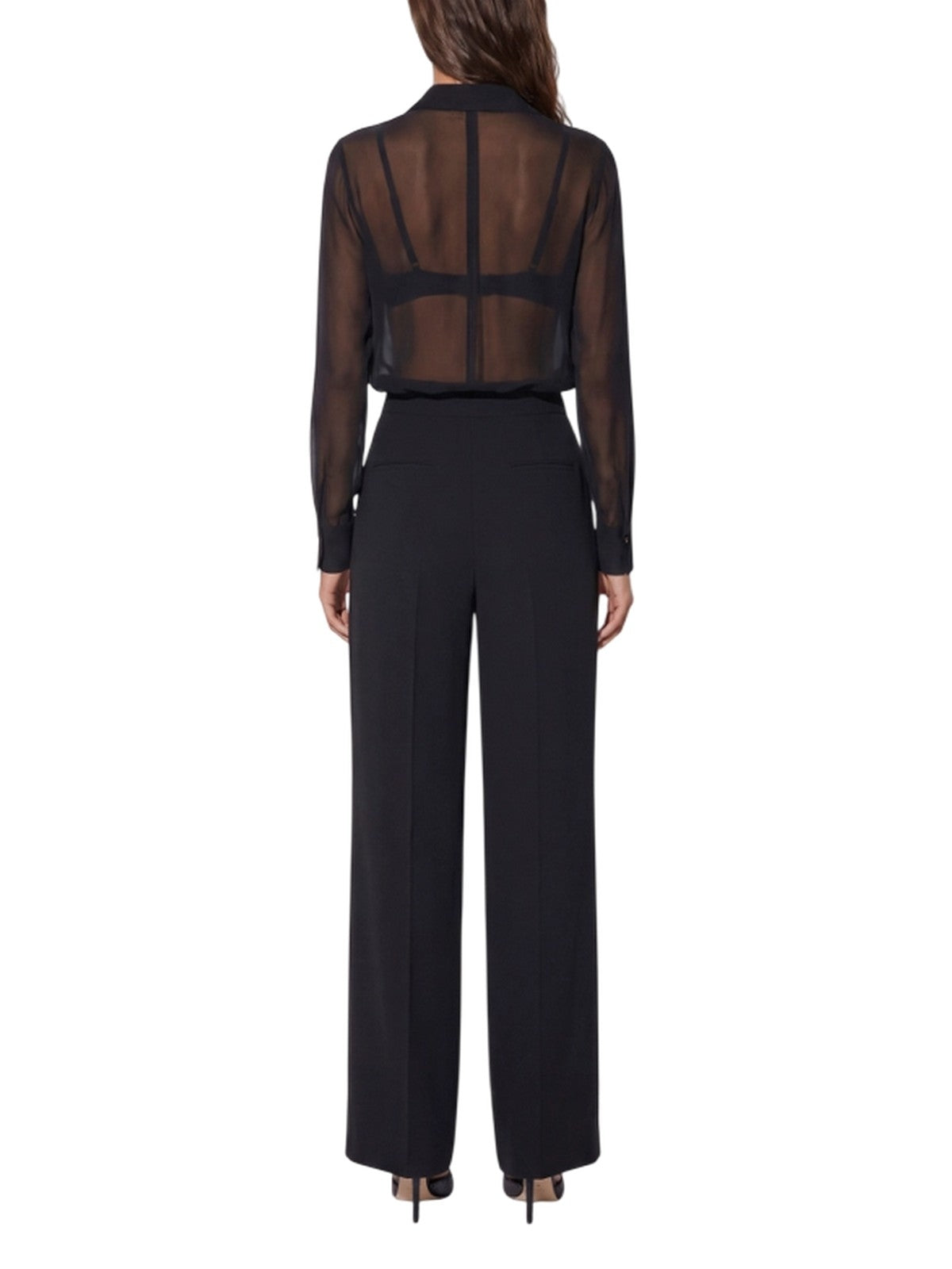 Blouses en hemden vrouw Elisabetta Franchi - body shirt - zwart