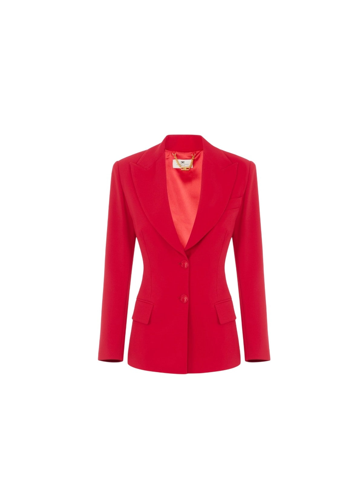 chaquetas de mujer Elisabetta Franchi - chaqueta roja