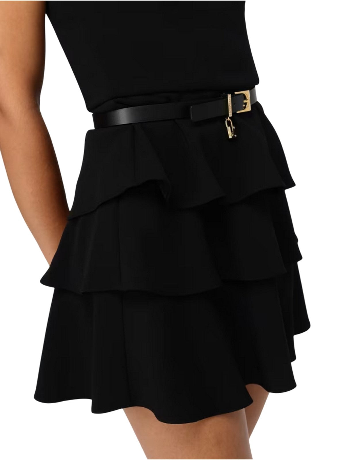 vestiti da sera e cerimonia donna elisabetta franchi - abito donna con cintura - nero