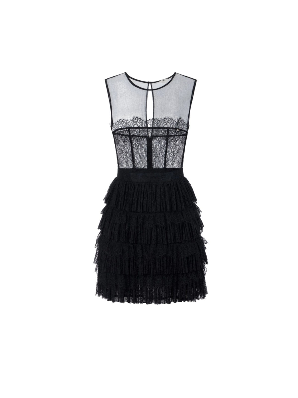 vestiti da sera e cerimonia donna elisabetta franchi - abito donna - nero