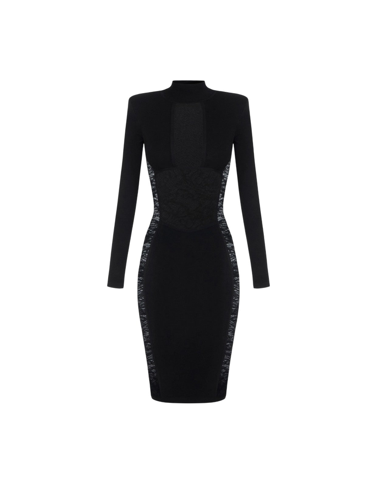 vestiti da sera e cerimonia donna elisabetta franchi - abito di maglia - nero