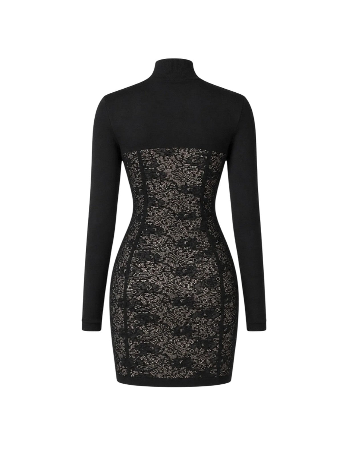 vestidos de noche y ceremonia de mujeres Elisabetta Franchi - vestido de punto - negro