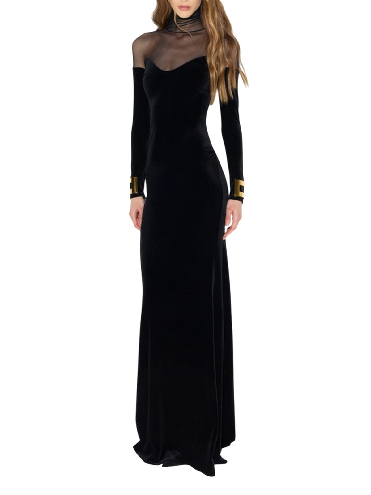 vestidos de noche y ceremonia de mujeres Elisabetta Franchi - vestido de mujer - negro