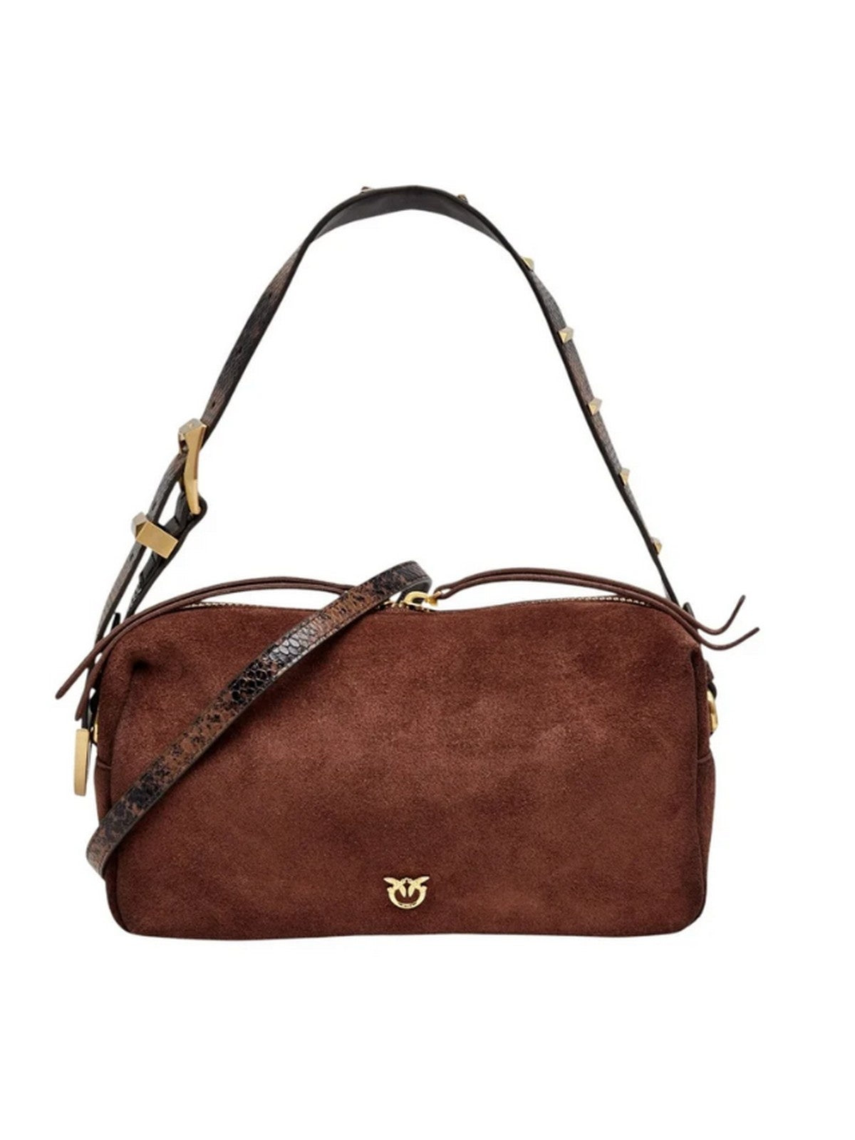 Schultertaschen Frau Pinko - bauletto trittico suede - n.d.