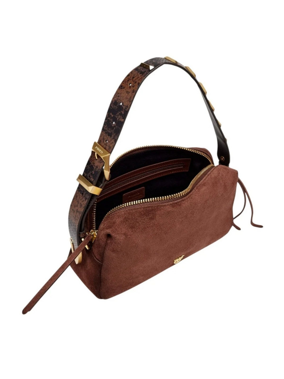 Schultertaschen Frau Pinko - bauletto trittico suede - n.d.