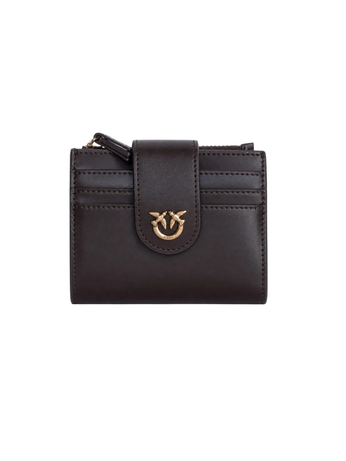 Women's wallet Pinko - multi purpose wallet - brown