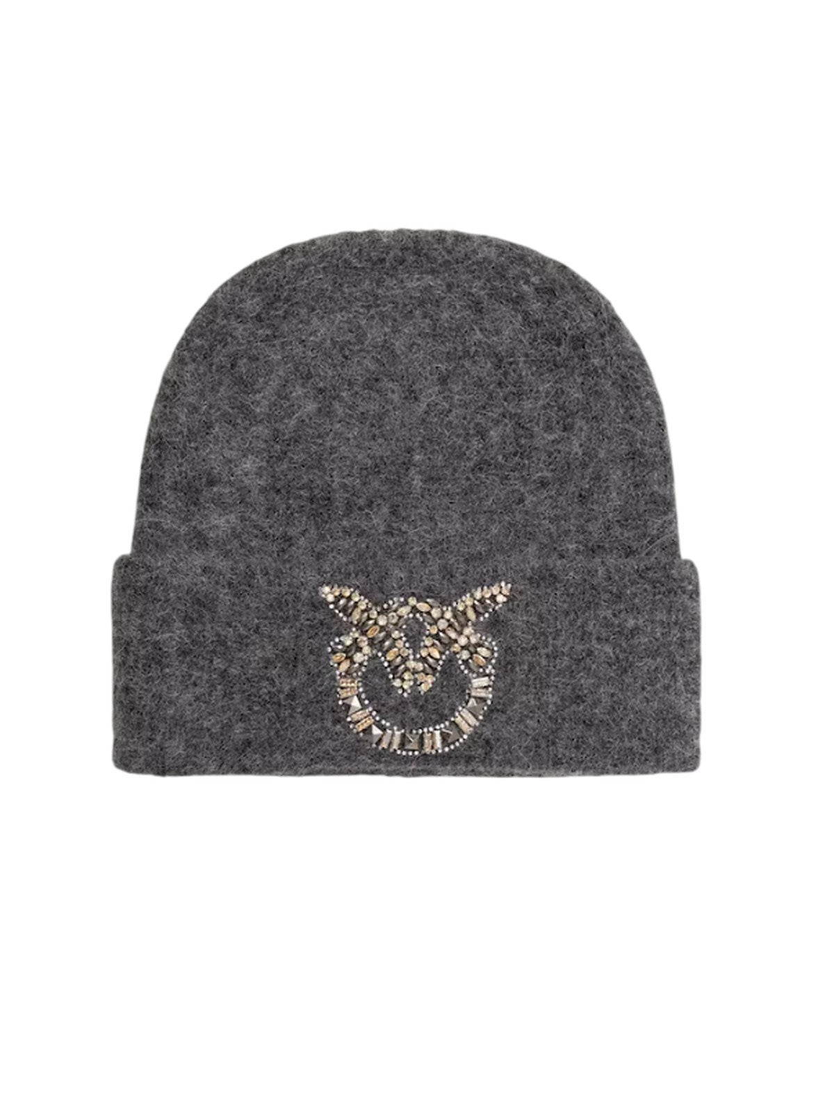 otra mujer (parras y sombreros) Pinko - bergamota beanie suave lana - gris