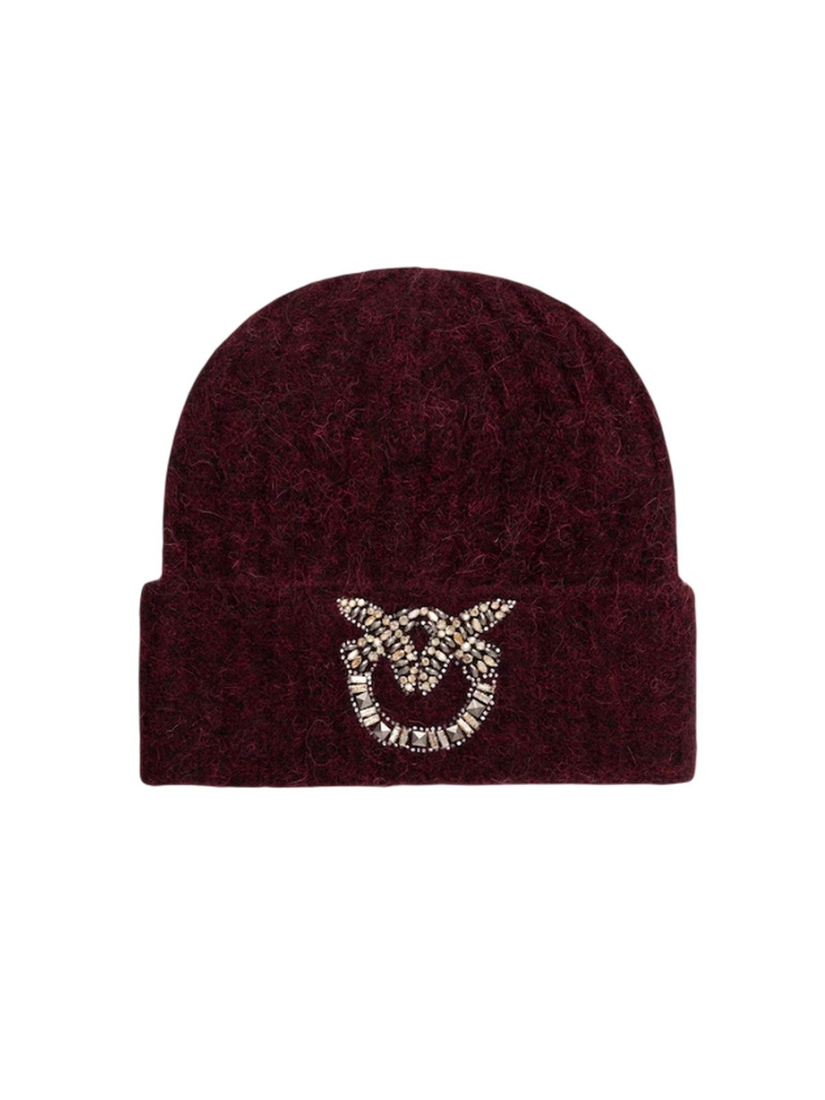 otra mujer (parras y sombreros) Pinko - bergamota beanie suave lana - burgundy