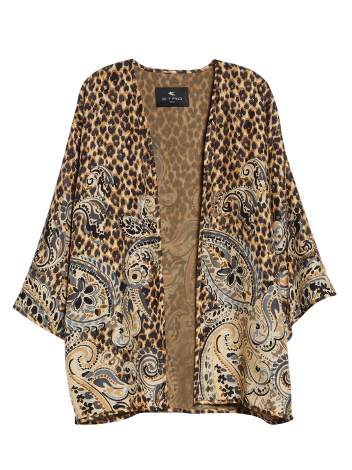 giacche donna etro - women's kesa jacket with side slits - multicolore