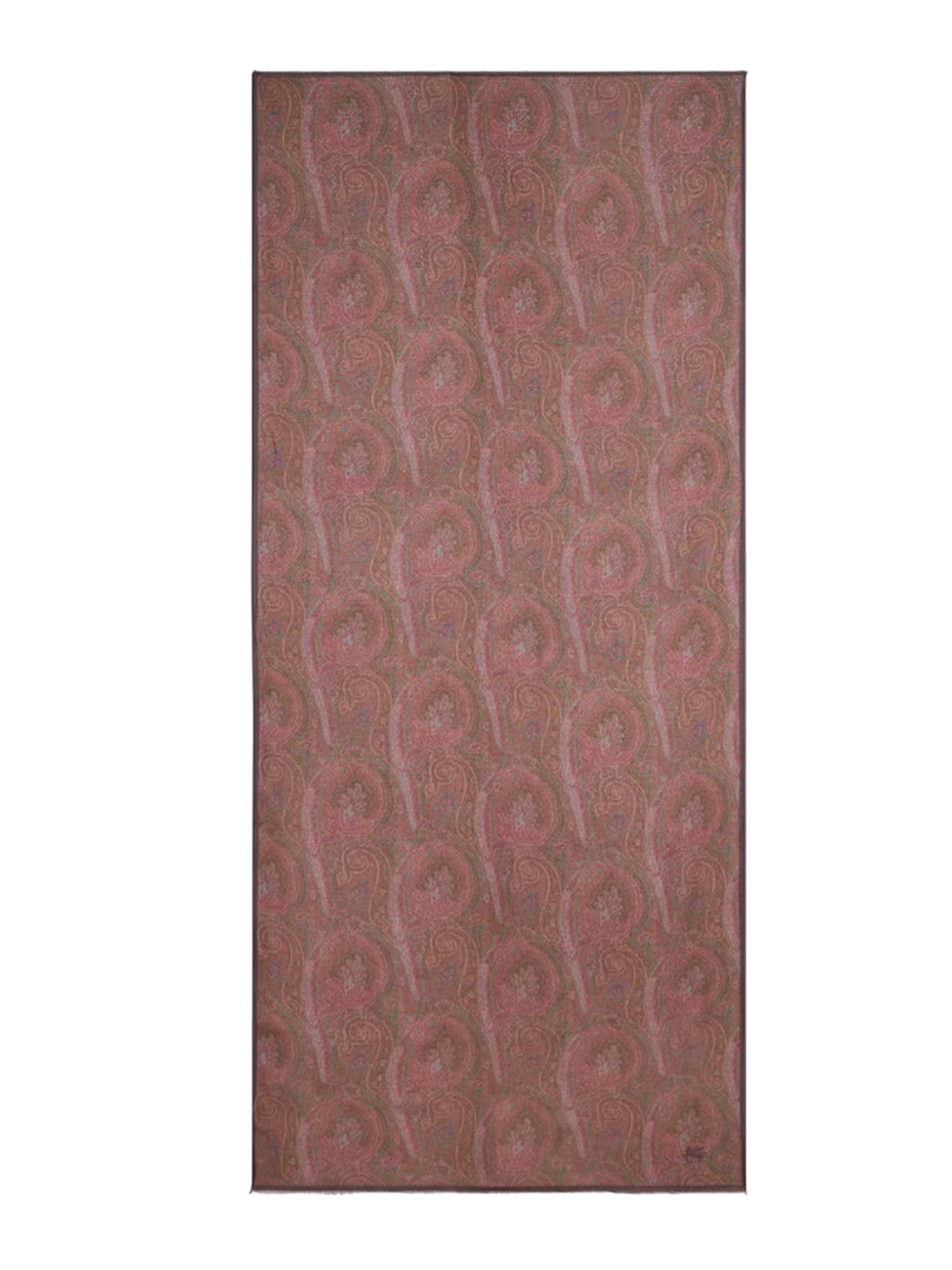 sciarpe uomo etro - scarf 68x200 cm - marrone
