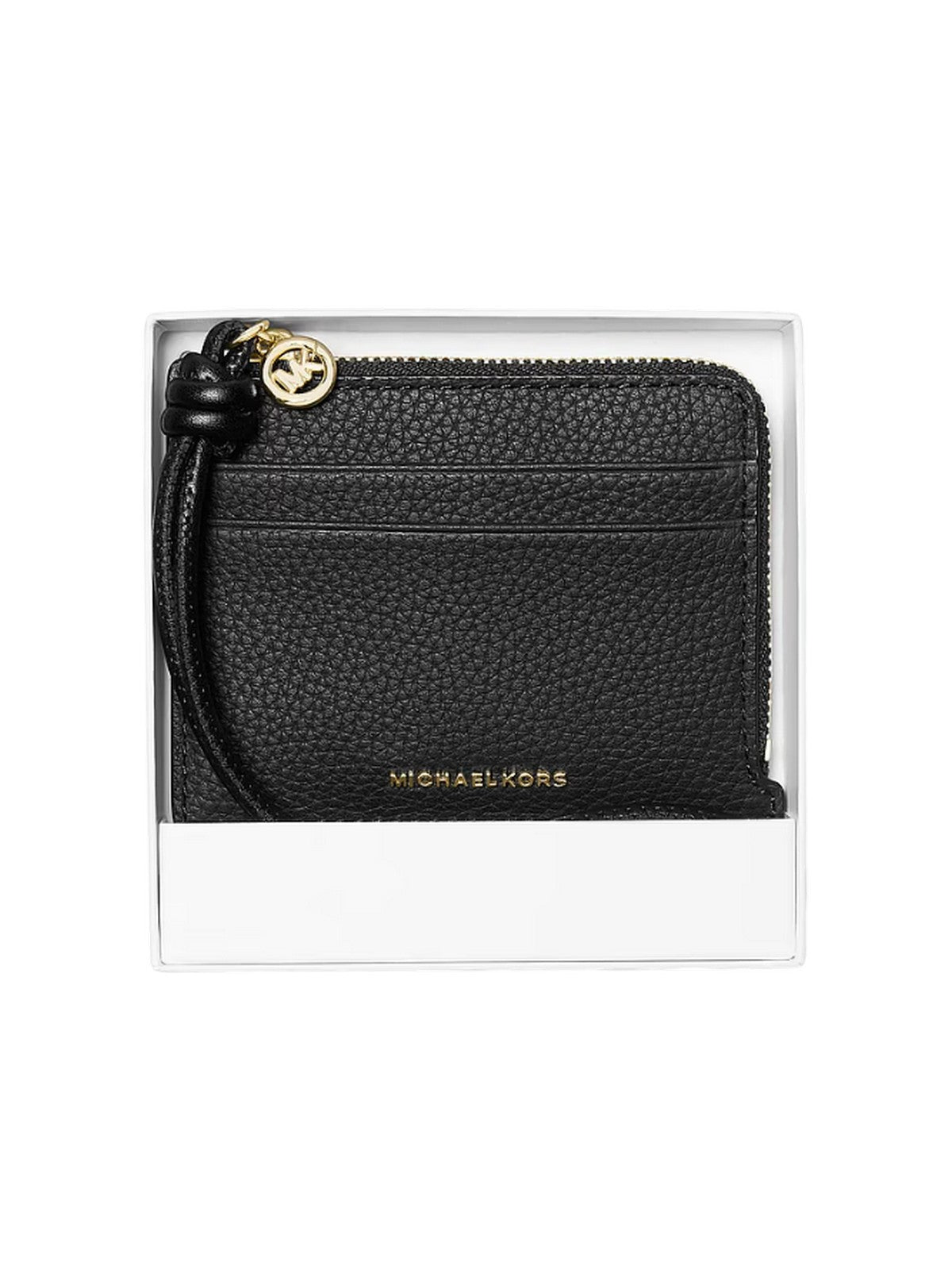 Cartera de mujeres Michael Kors - Muelle de la tarjeta sm - negro